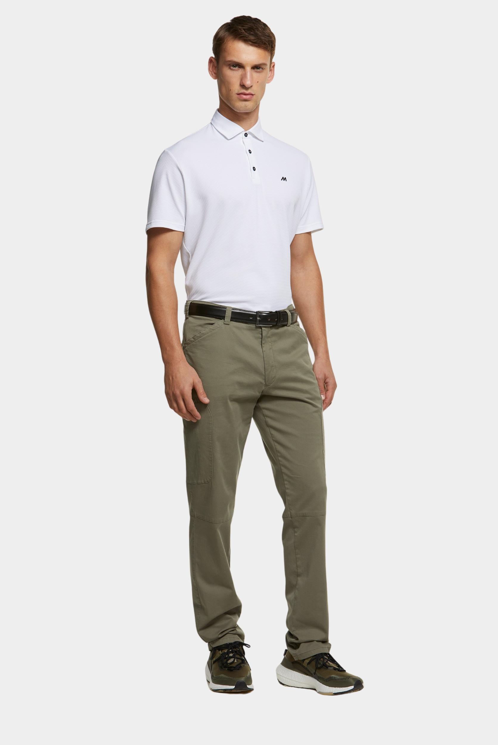 Meyer Polo korte mouw Wit RORY Art.9-9006 9519900600/40