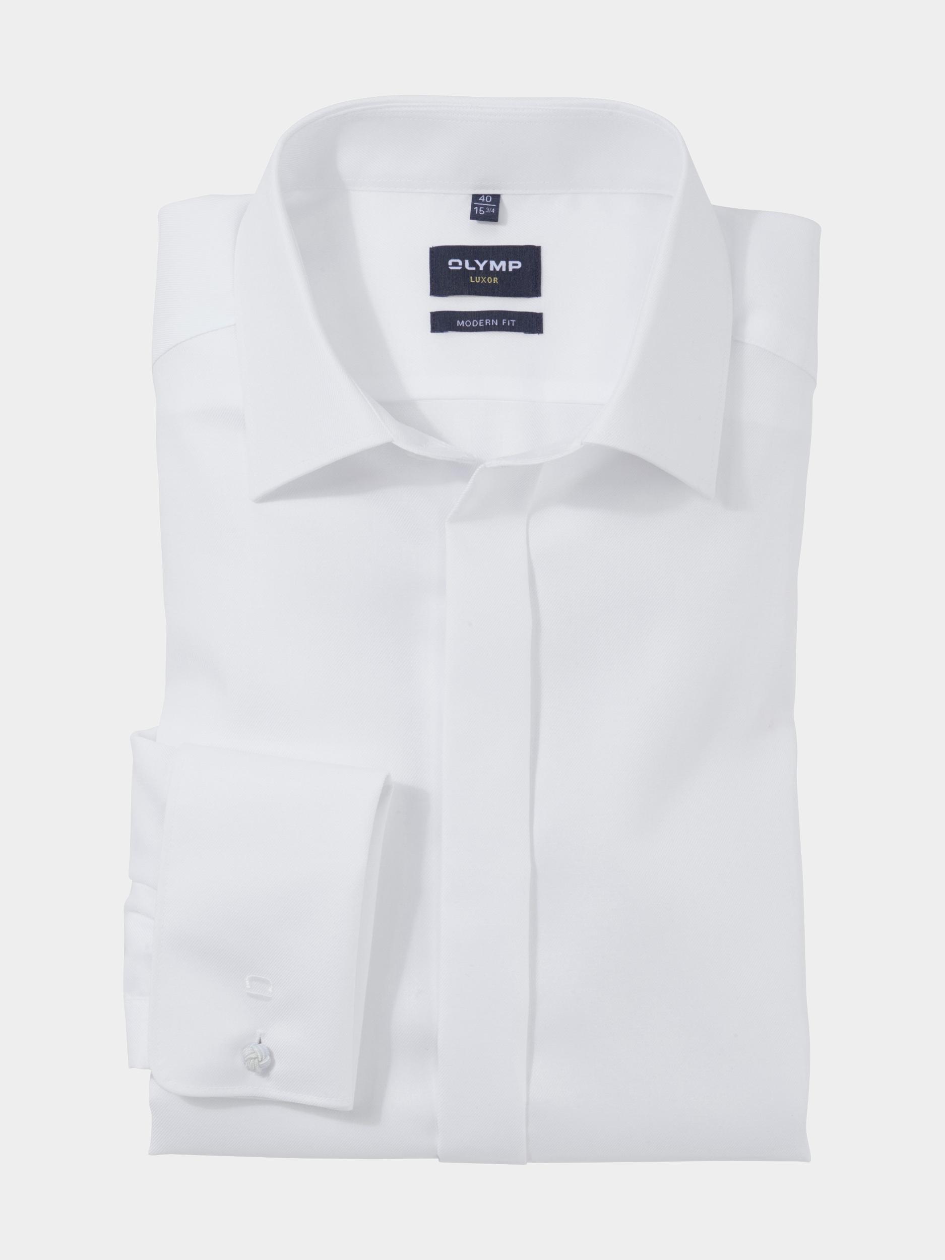 Olymp Business hemd lange mouw Wit 0750/65 Hemden 075065/00