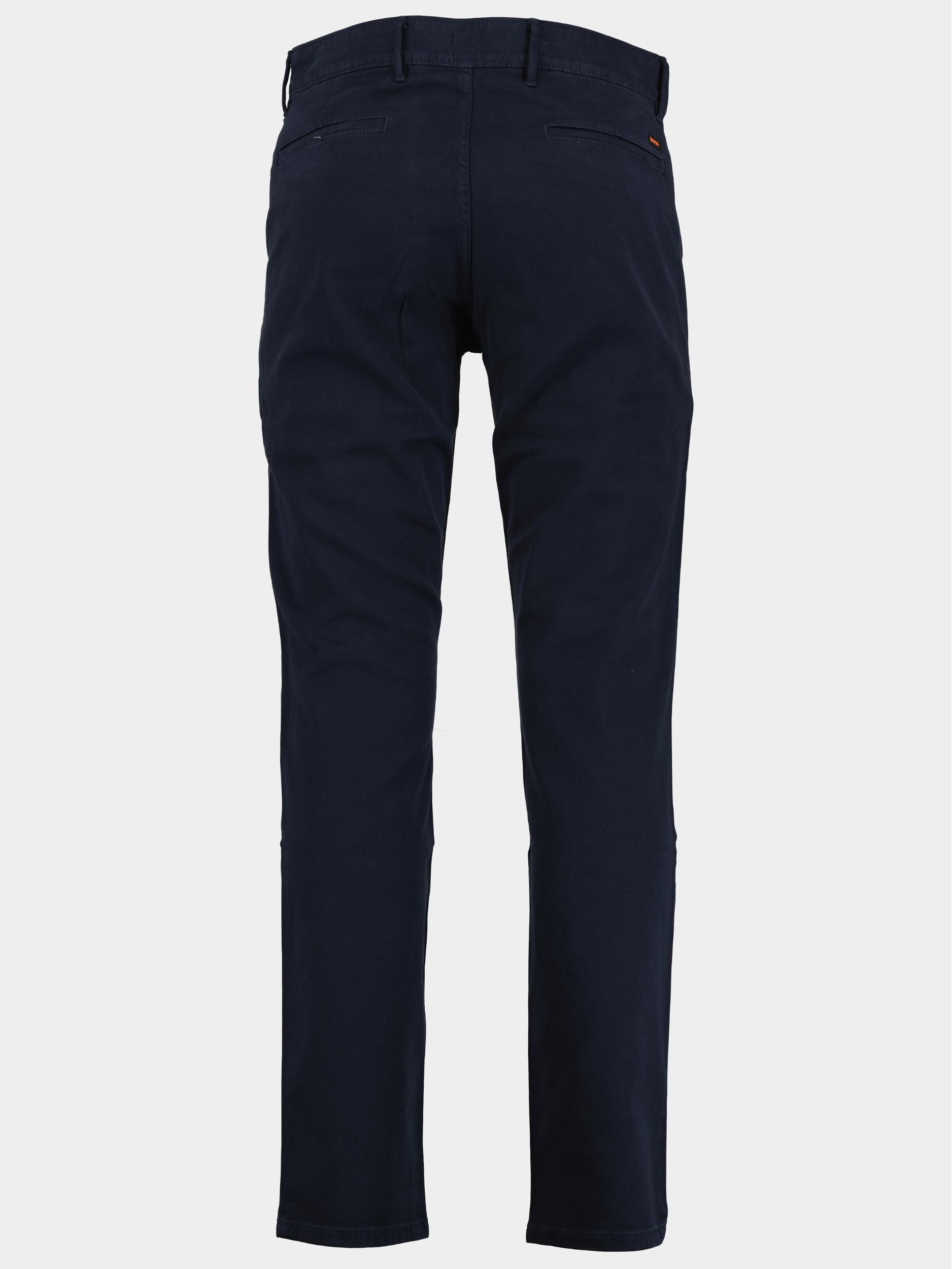 BOSS Orange Katoenen Broek Blauw Chino_slim 10250807 01 50495292/404