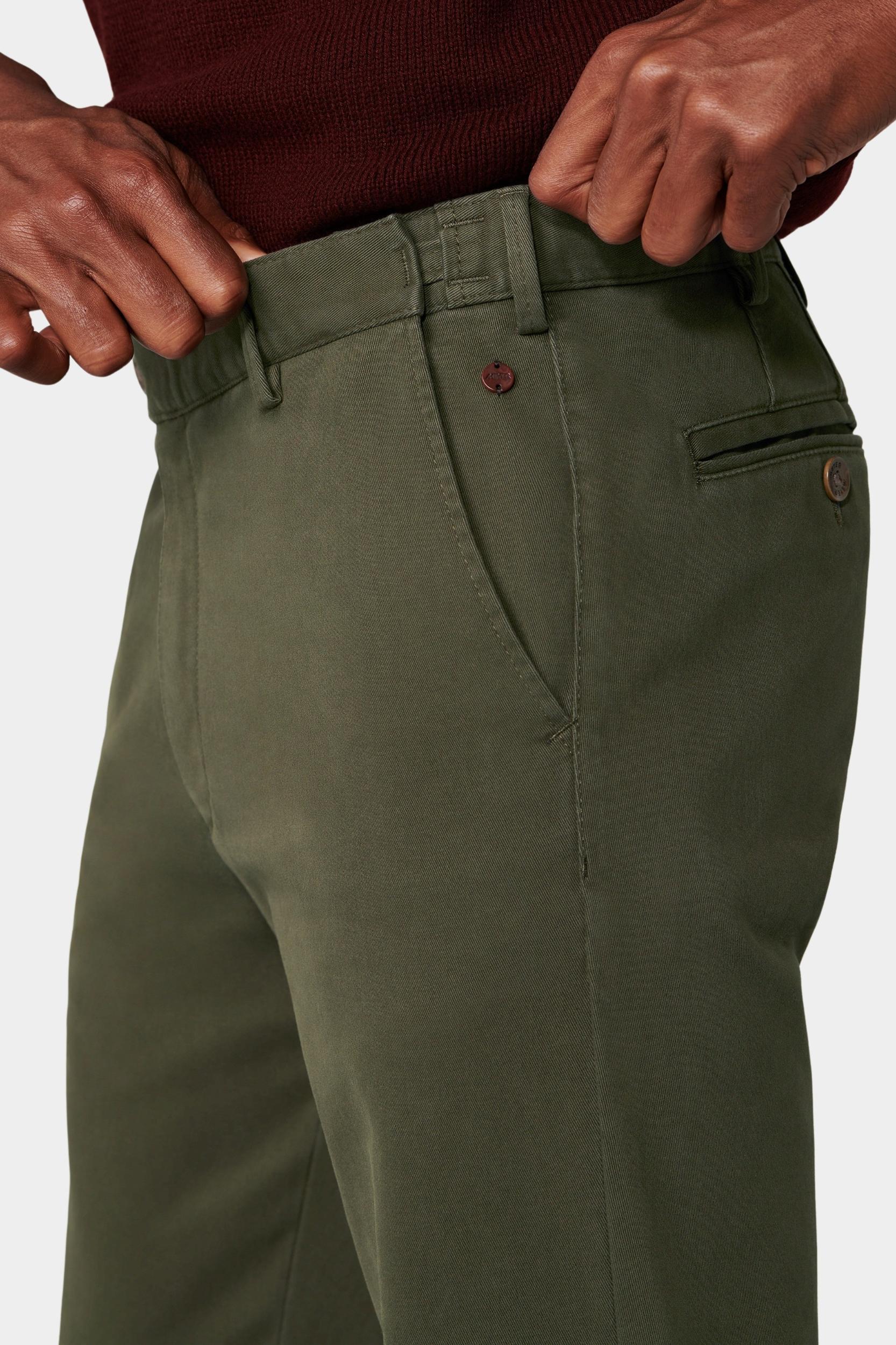 Meyer Katoenen Broek Groen OSLO Art.2-3552 2232355200/26