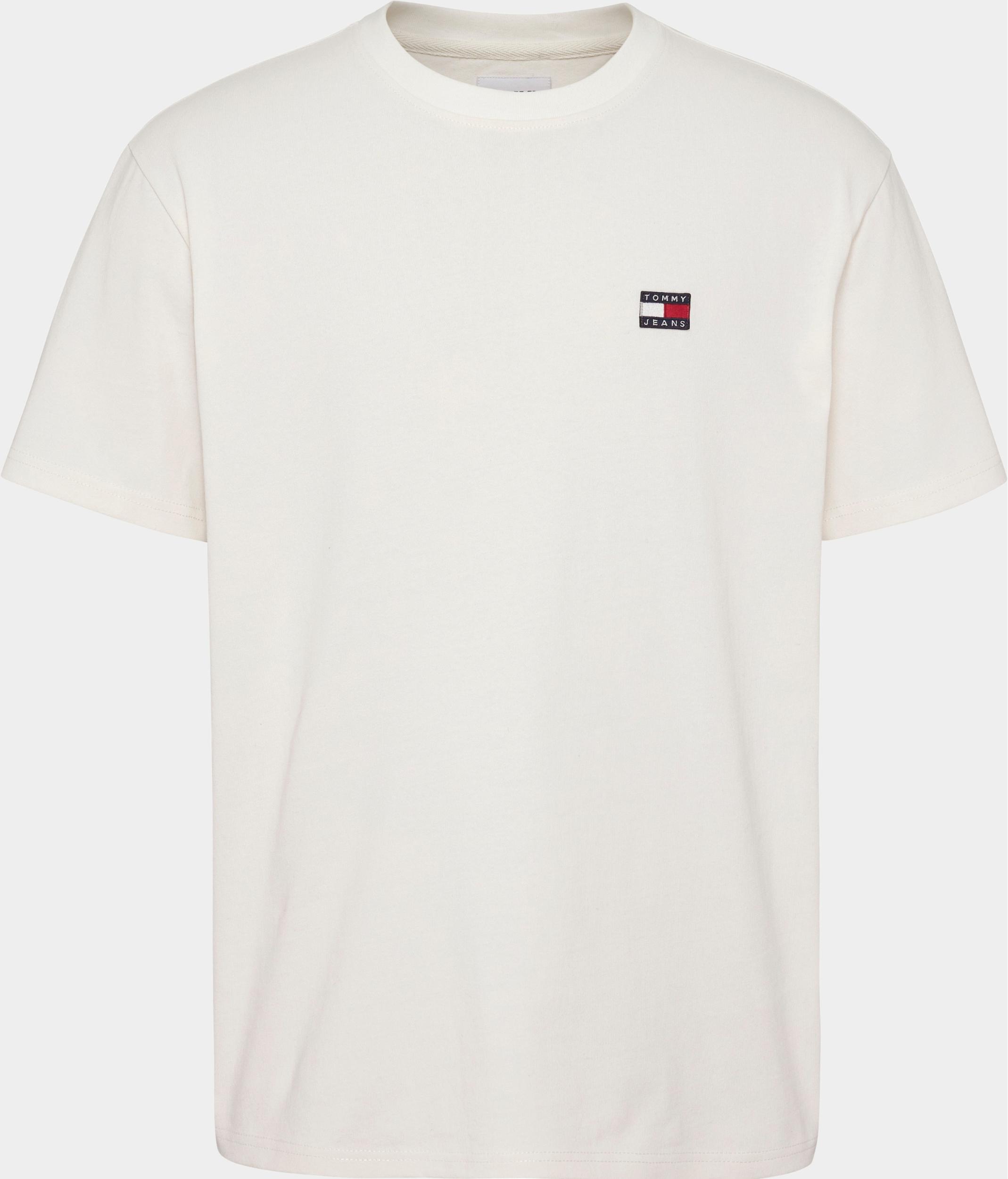 Tommy Jeans T-shirt korte mouw Wit TJM CLSC Tommy XS Badge tee DM0DM16320/YBH