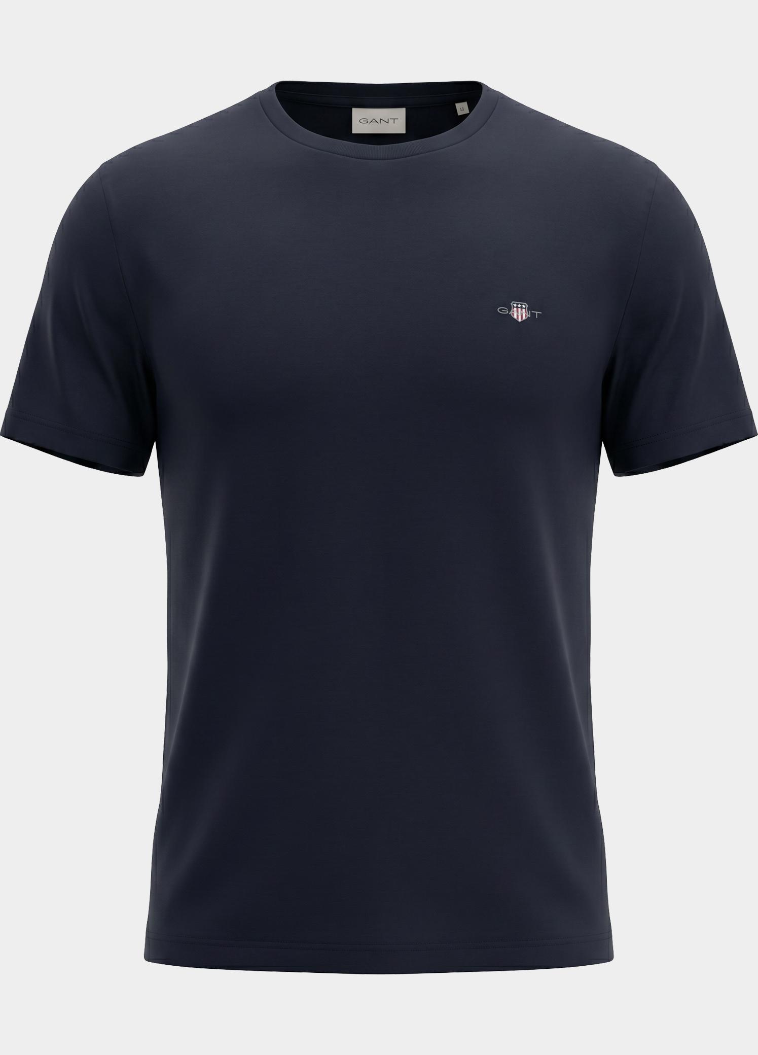 Gant T-shirt korte mouw Blauw PRINTED ARCHIVE SHIELD TSHIRT 2004080/433