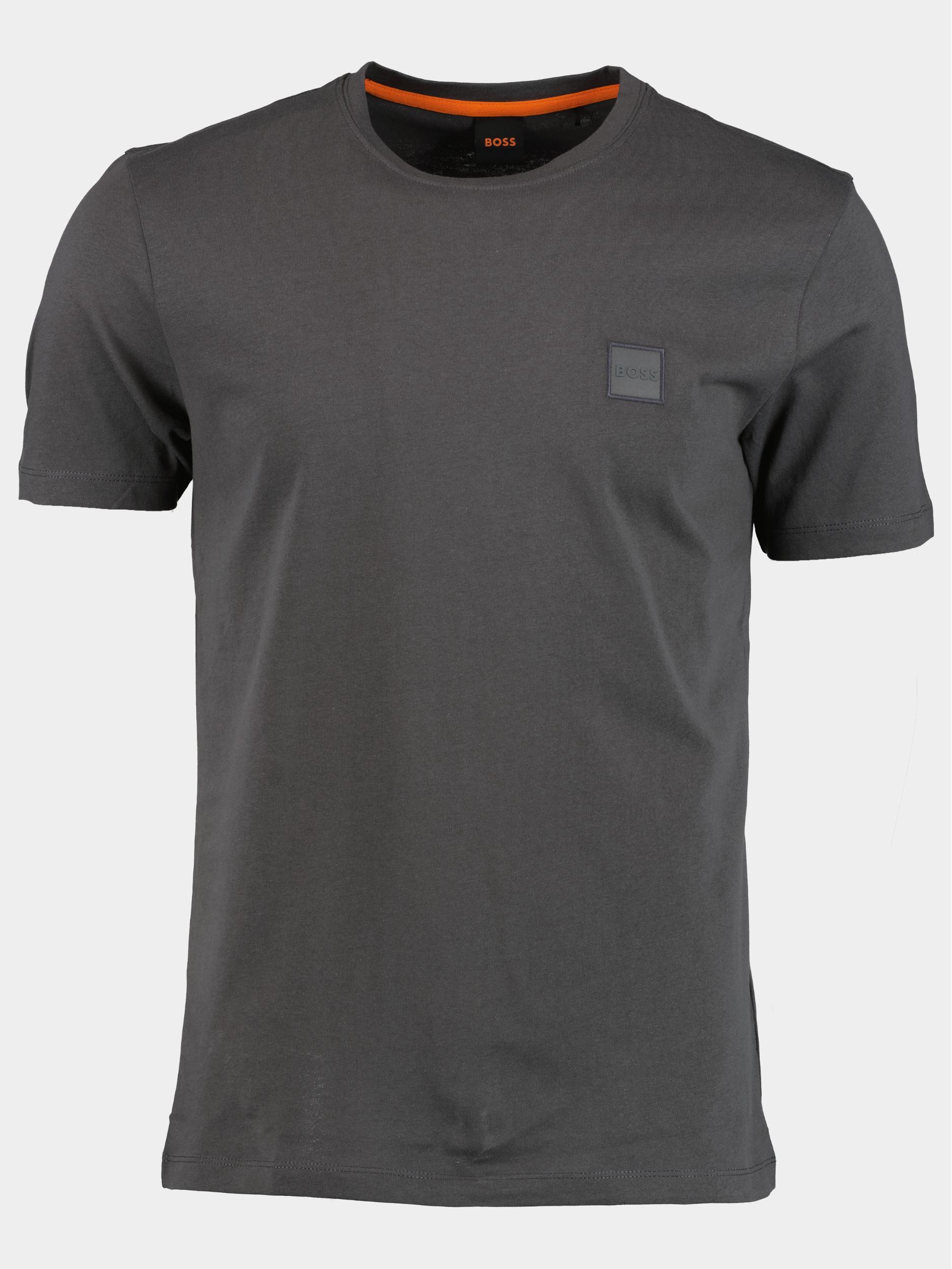 BOSS Orange T-shirt korte mouw Grijs Tales 10242631 01 50472584/022