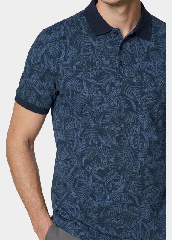 Bos Polo korte mouw Blauw Axton Polo 26108AX20BO/4001