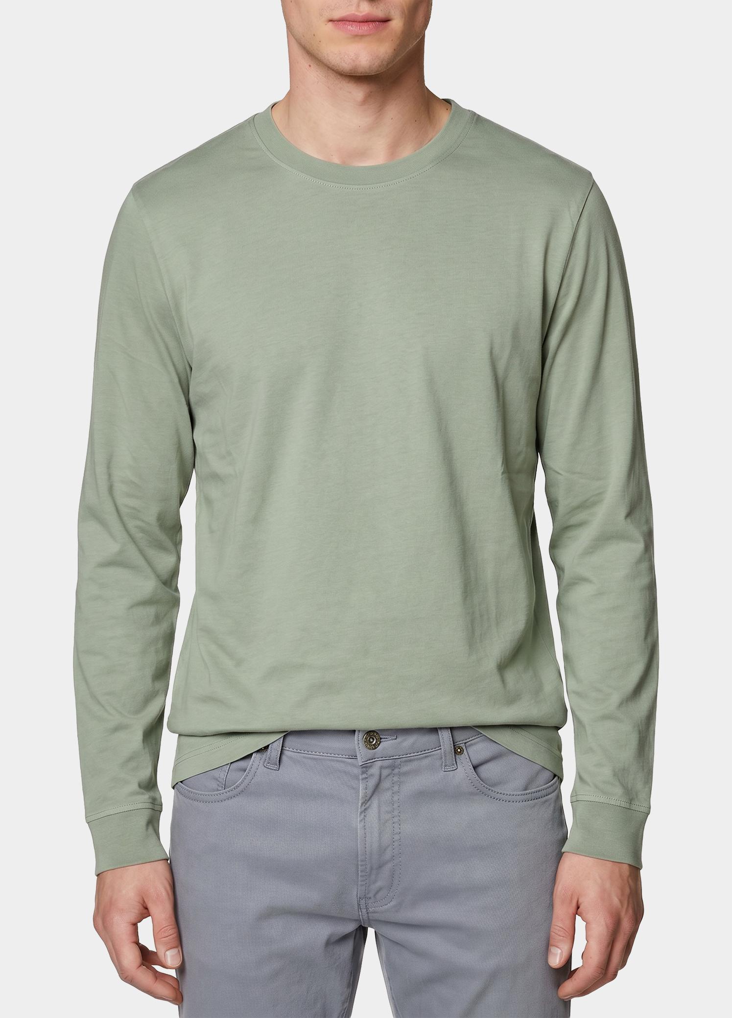 Basefield longsleeve heren Groen  219018507/552