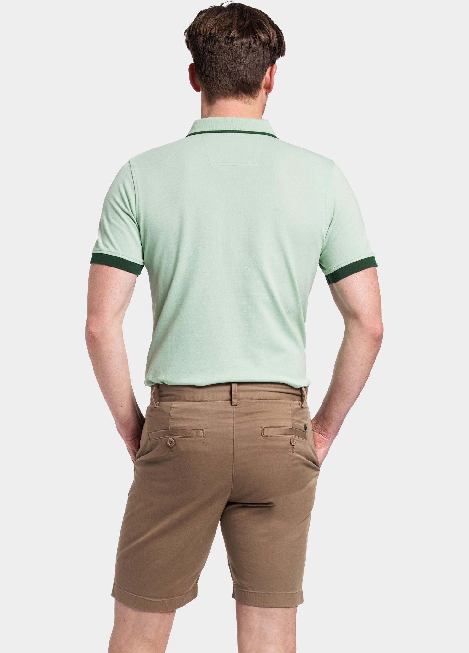 Giordano Korte Broek heren Bruin Stockholm Short Garment Dyed 411115/83