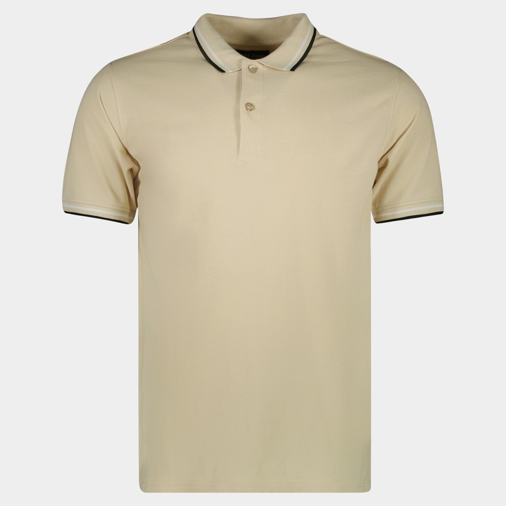 Cars Jeans Polo korte mouw Beige FRYLON 63863/83