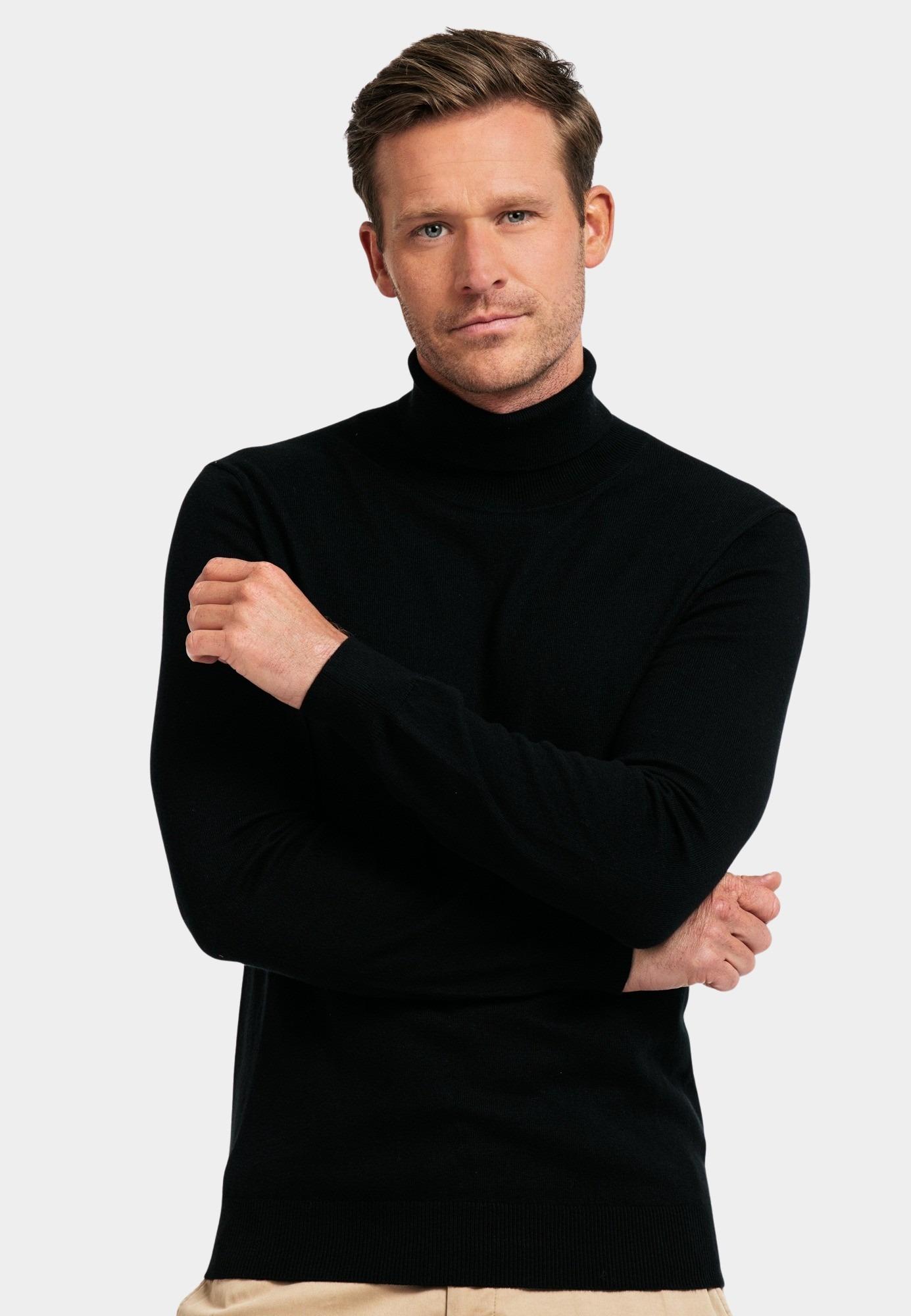 Baileys Coltrui Zwart High Neck Pullover 420085/906