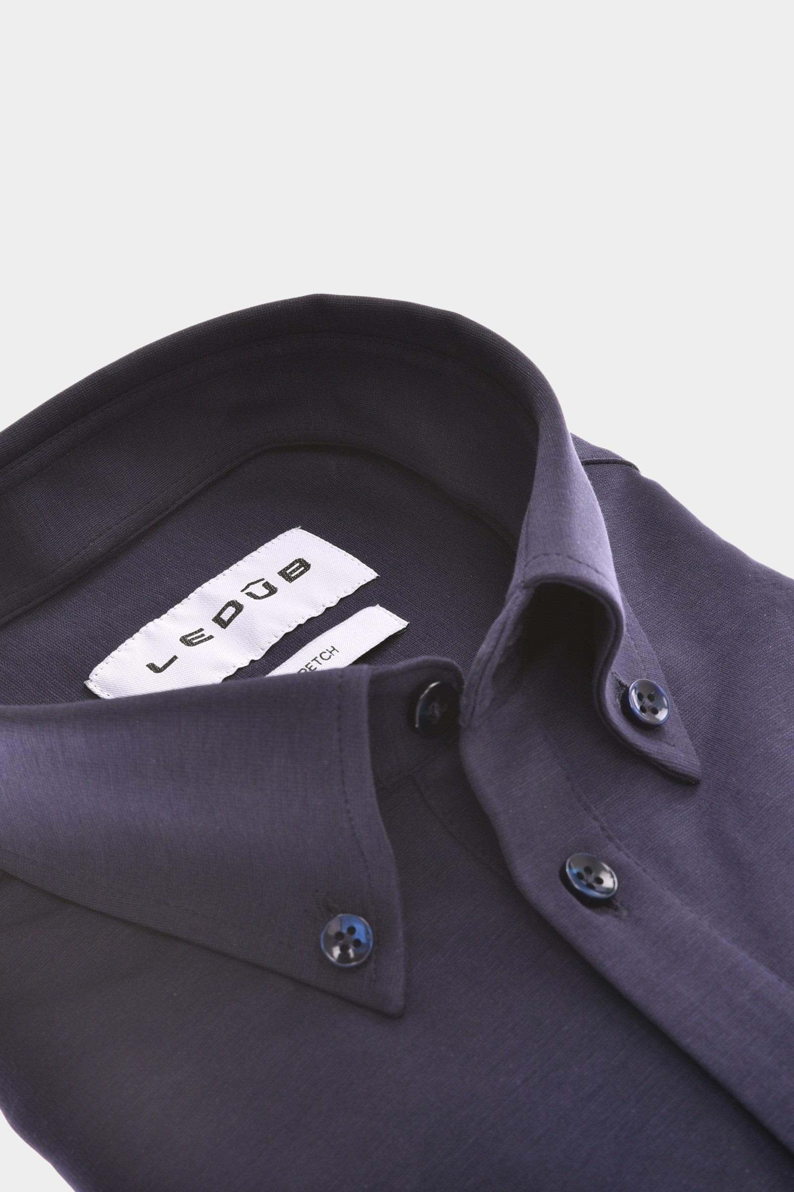 Ledub Polo lange mouw Blauw SFP5 0143226/190-000-000