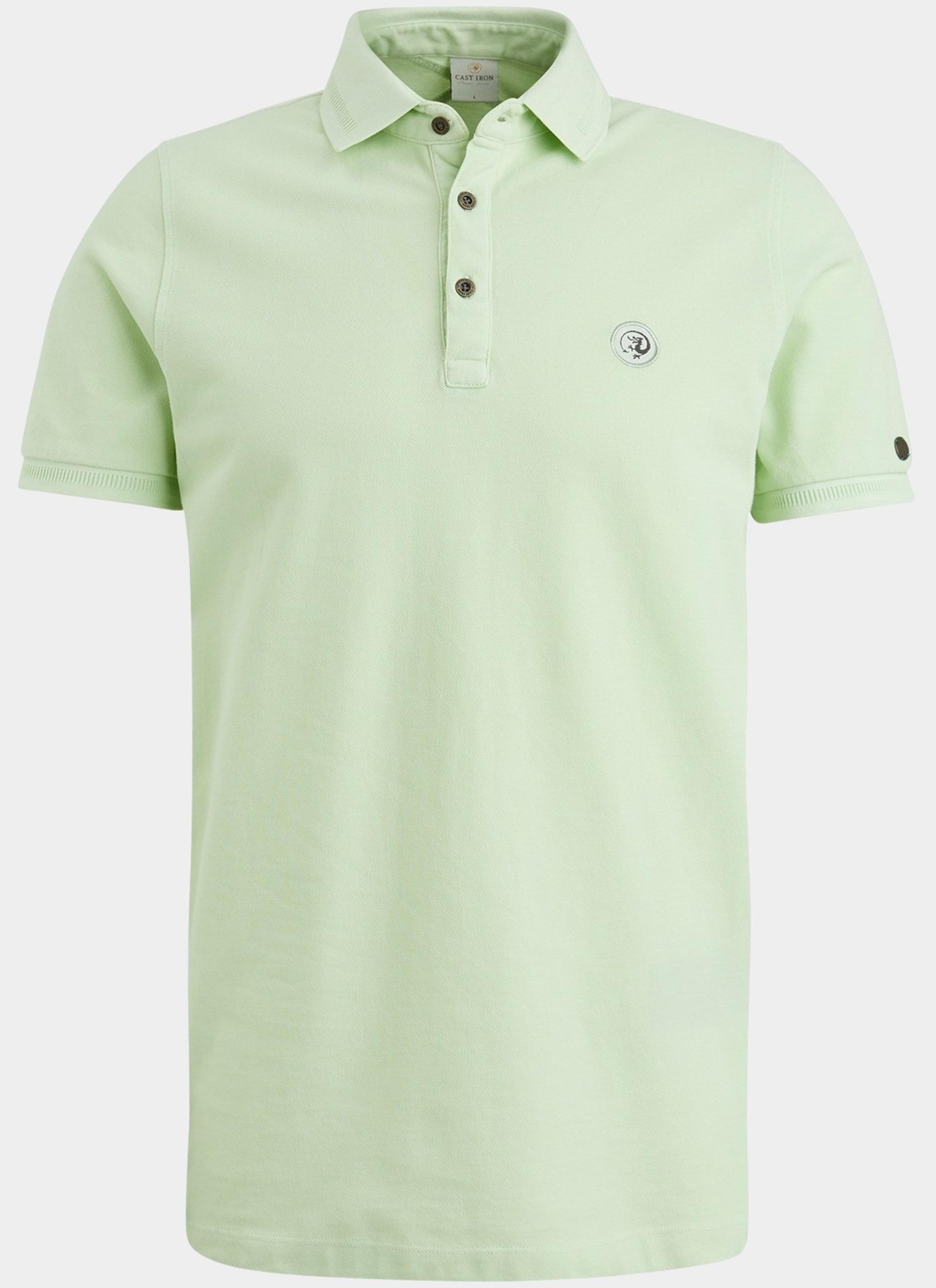 Cast Iron Polo korte mouw Groen Short sleeve polo pique garme CPSS2405892/6220