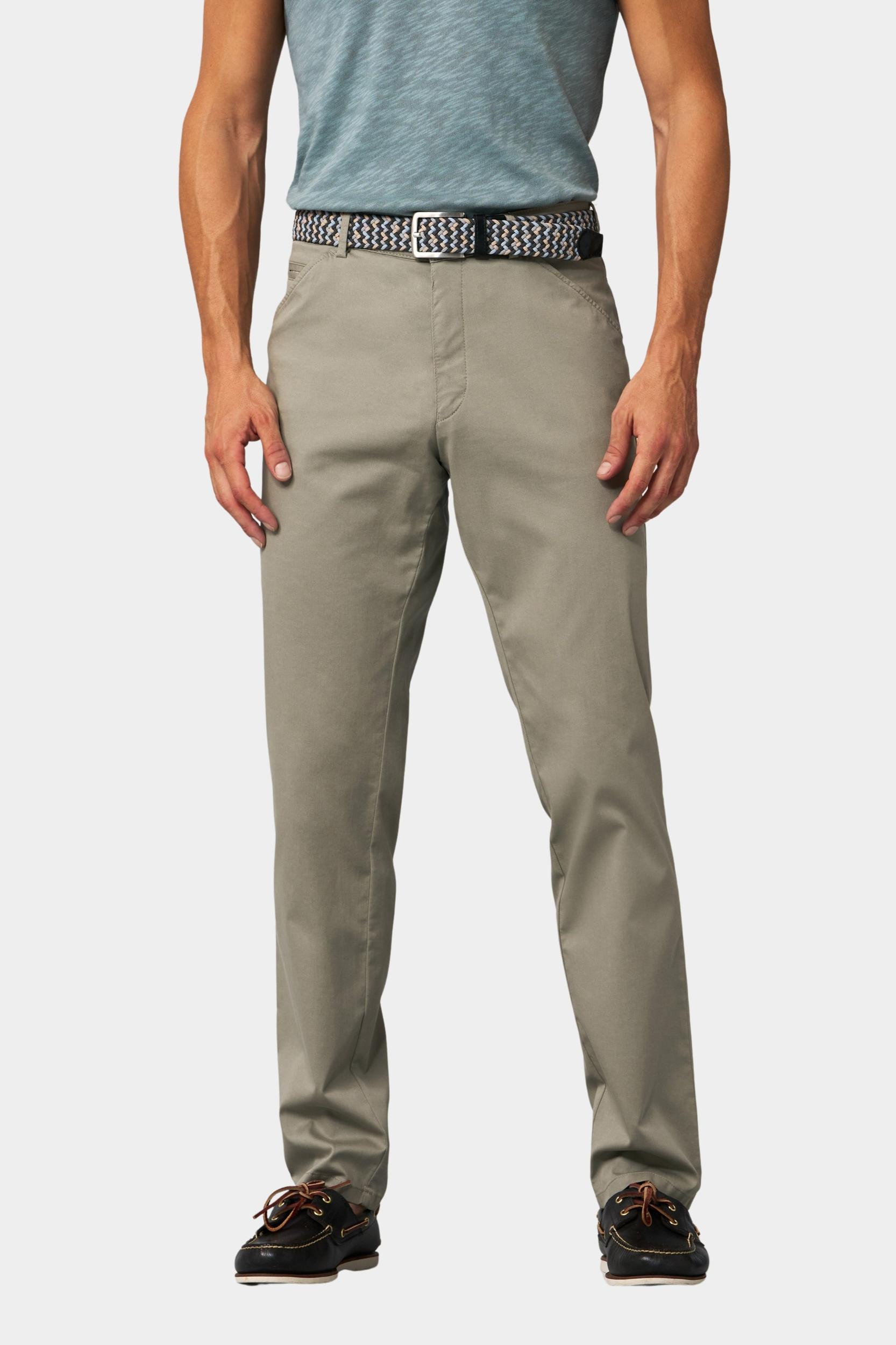 Meyer Katoenen Broek Groen CHICAGO Art.1-5060 3321506000/24