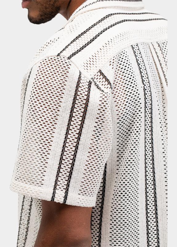 Butcher of Blue Casual hemd korte mouw Wit Alex M2614051/112