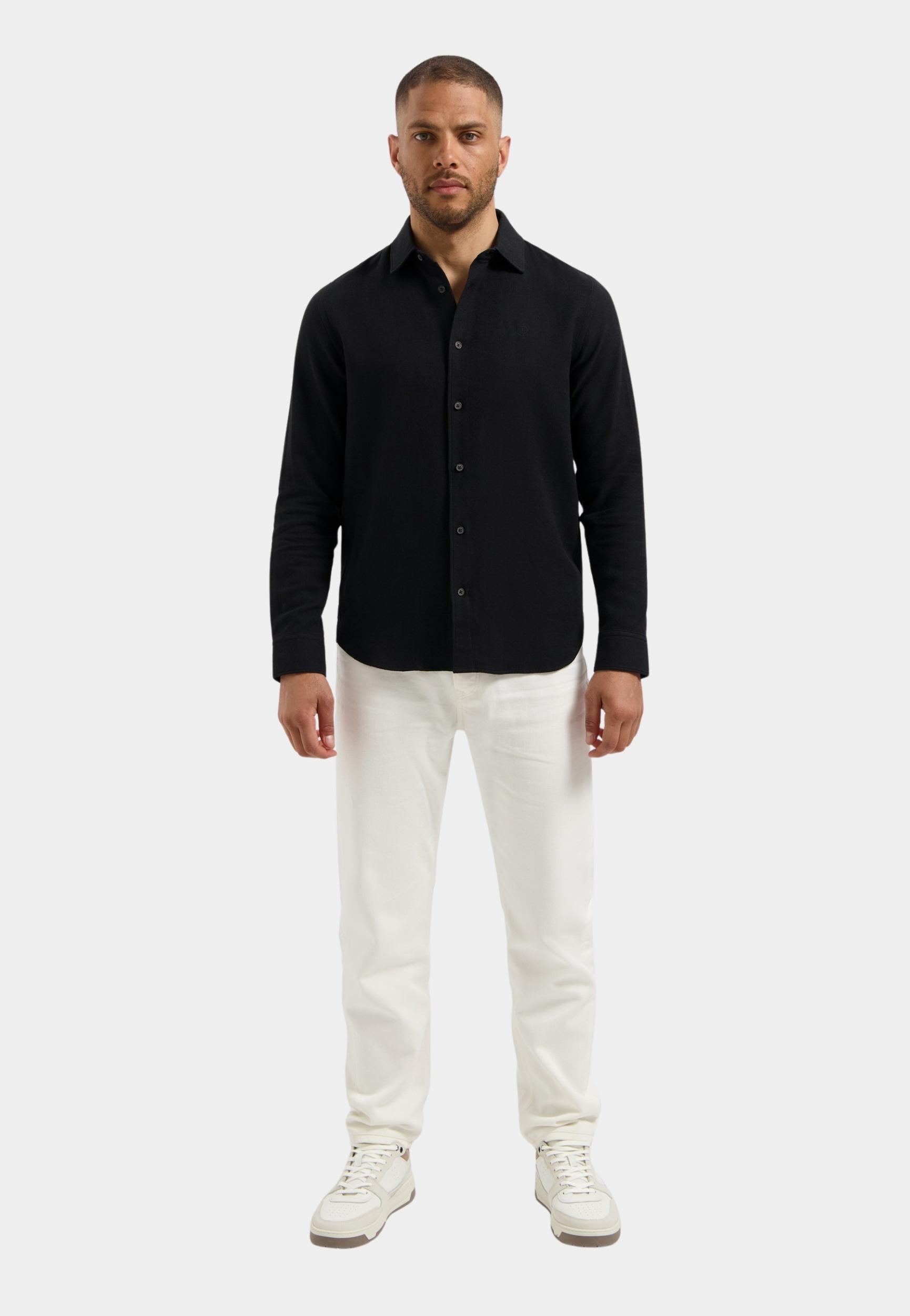 Dstrezzed Casual hemd lange mouw Zwart DS_Alvin Shirt 303958/999