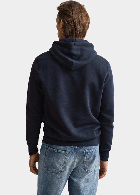 Gant Hoodie heren Blauw Shield hoodie 2007058/433