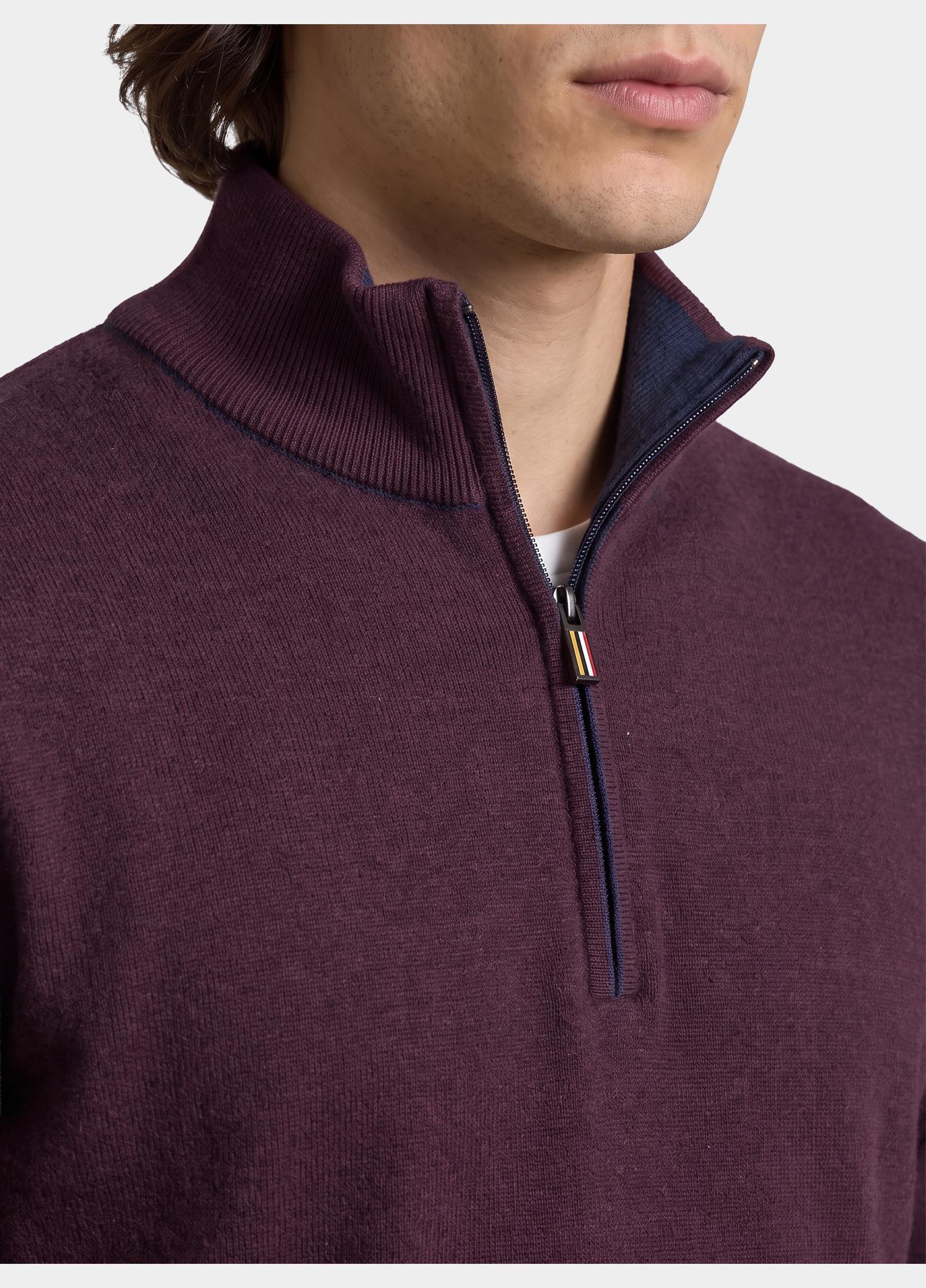 Baileys Half Zip Rood all-over 2-Tone 628409/405