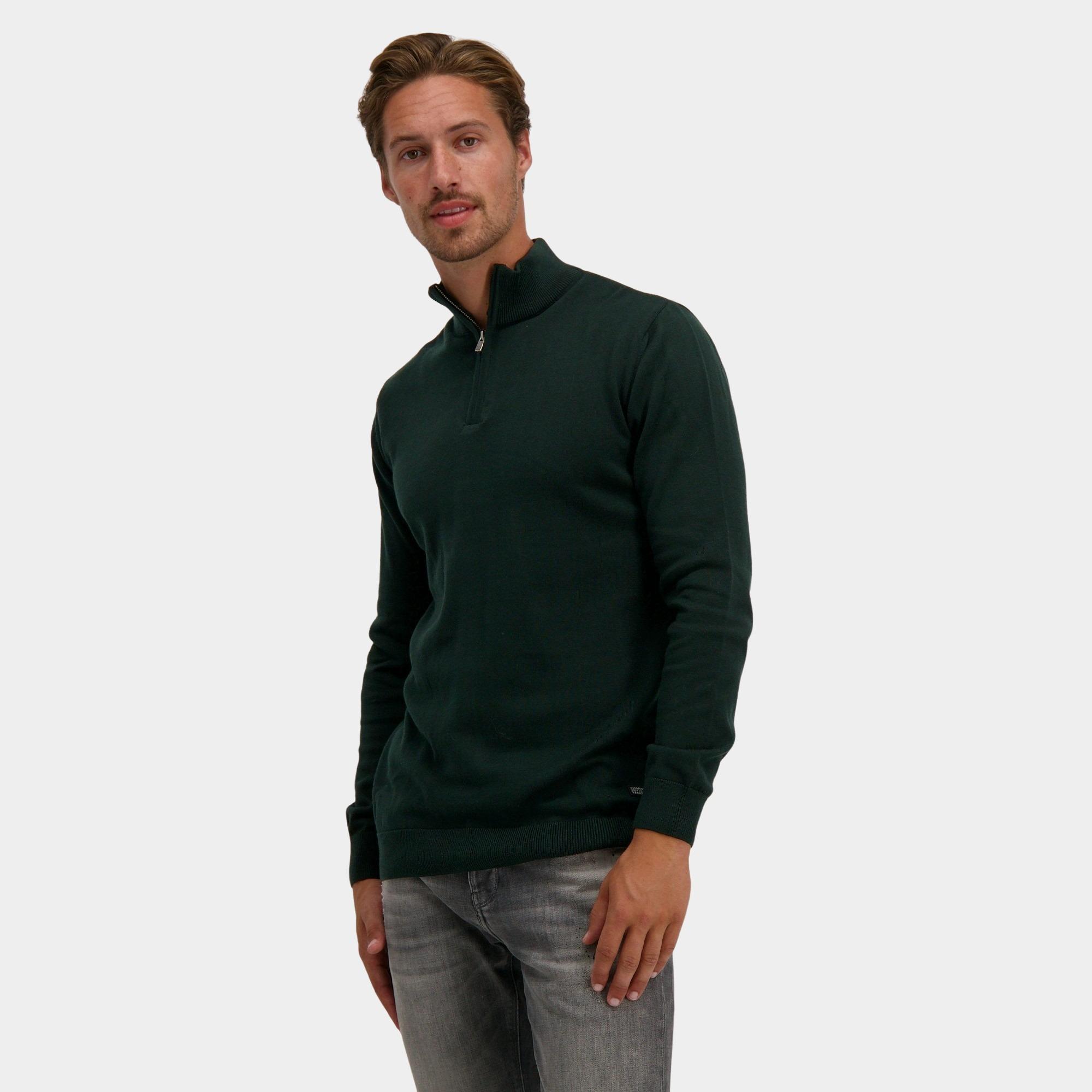 Cars Jeans Half Zip Groen FYNO 69546/46