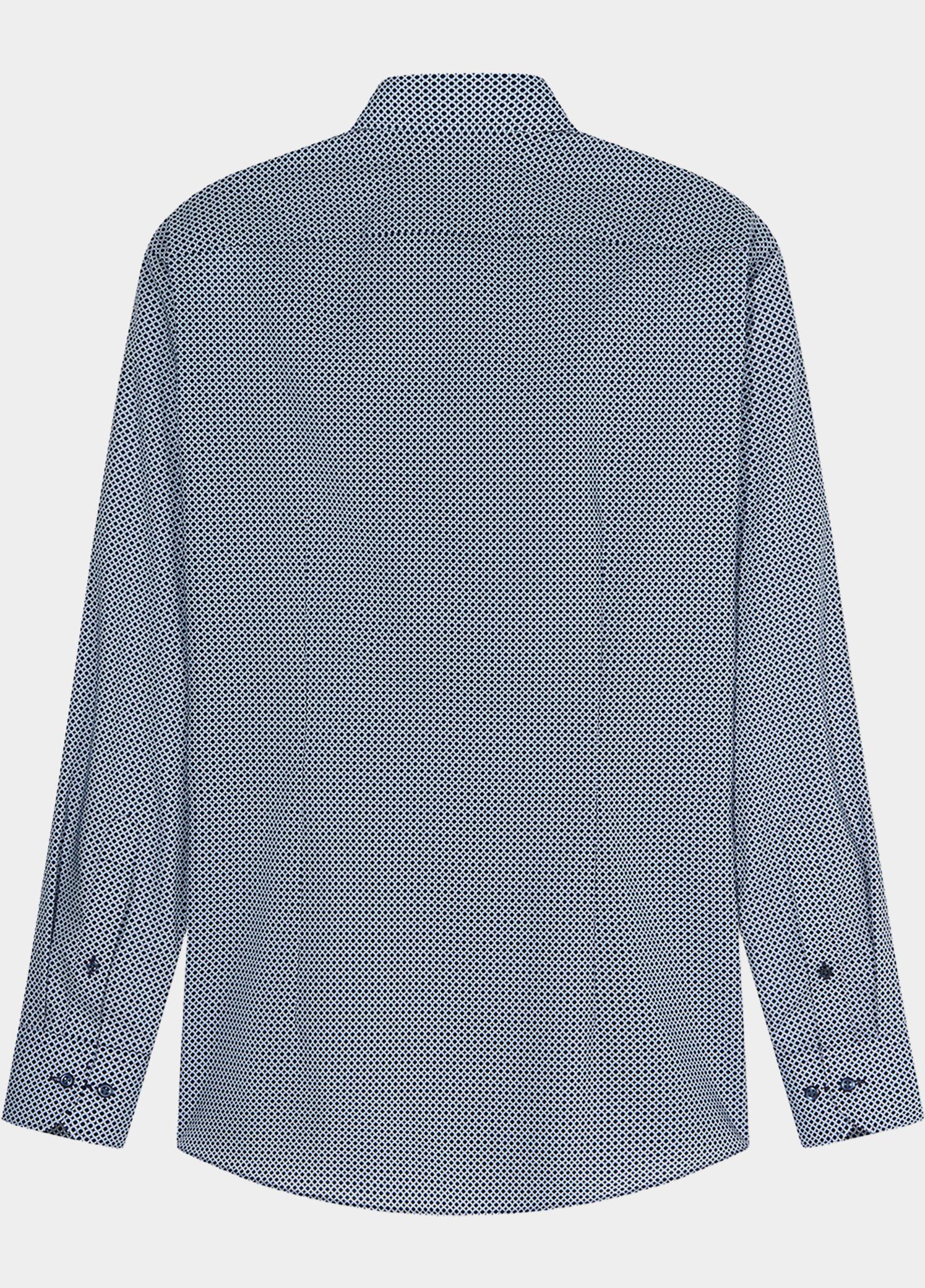 Olymp Zakelijk overhemd heren Blauw Luxor mf D.2122 136224/18