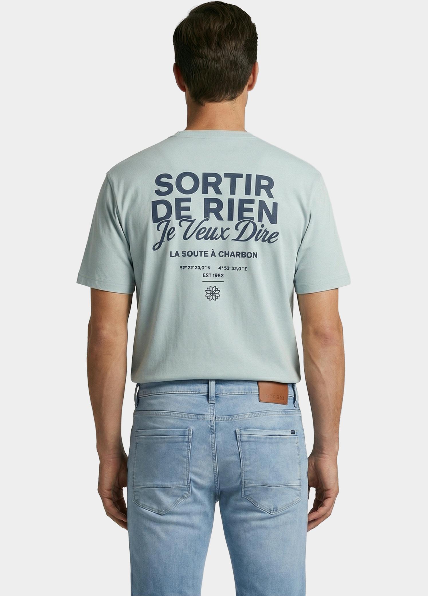 Cars Jeans T-shirt heren Groen Hizo 46397/34