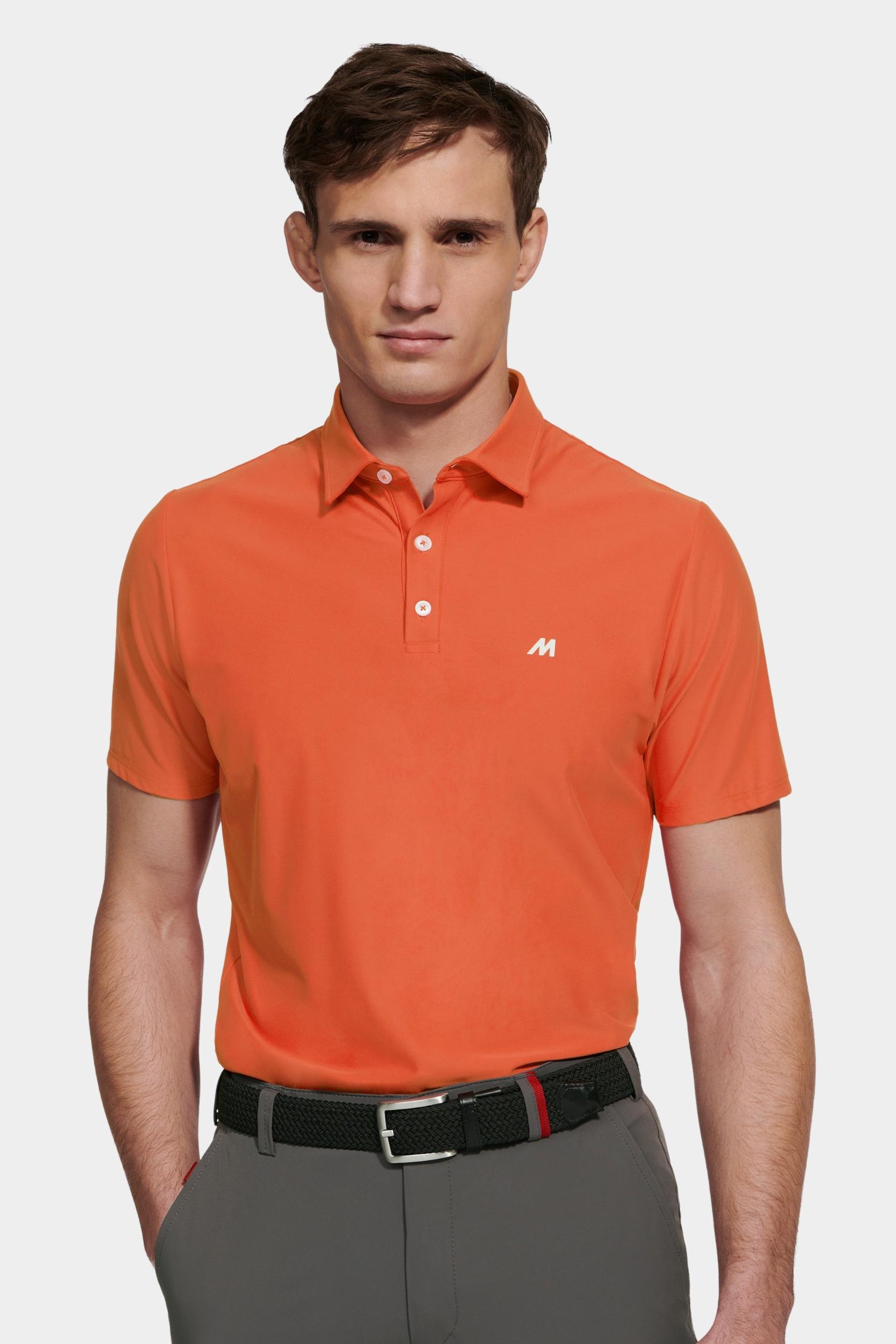 Meyer Polo korte mouw Bruin TIGER Art.9-9005 9509900500/45