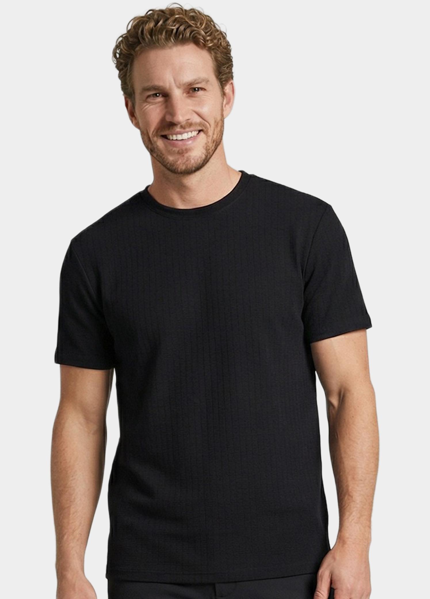 Cars Jeans T-shirt korte mouw Zwart Rosyo 61471/01