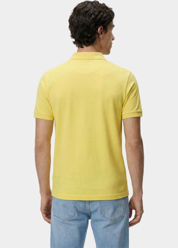 BOSS Orange Polo korte mouw Geel Passenger 10256683 01 50507803/730