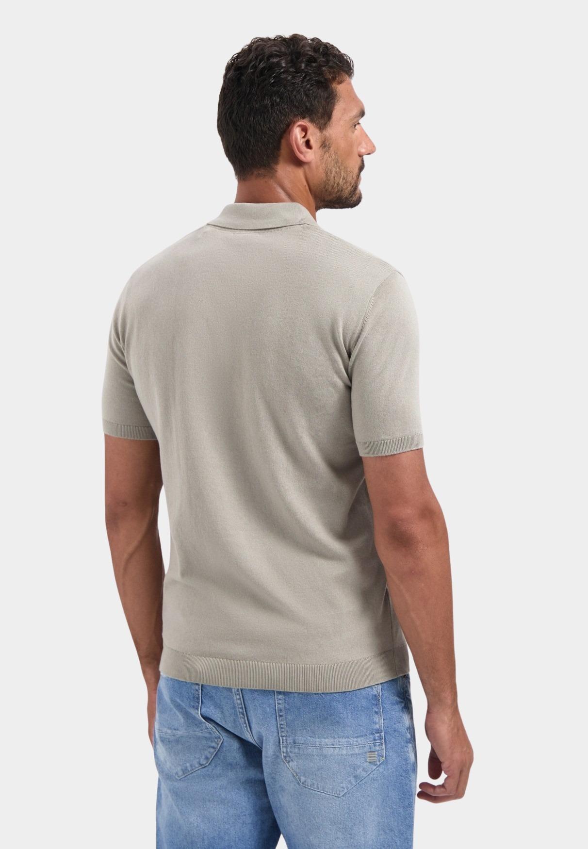 No Excess Polo korte mouw Grijs Pullover Short Sleeve Polo So 29240754/018