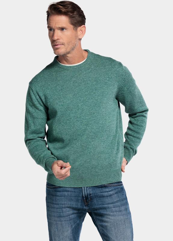 Baileys Pullover Groen Crew Neck Pullover 10gg singl 520092/735