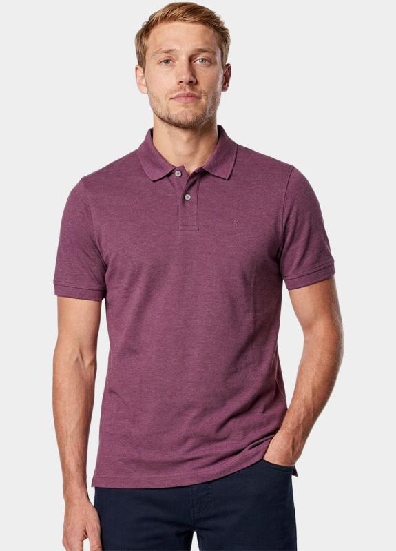 Scotland Blue Polo heren Paars Fang Polo SPE26108FA63SB/5005