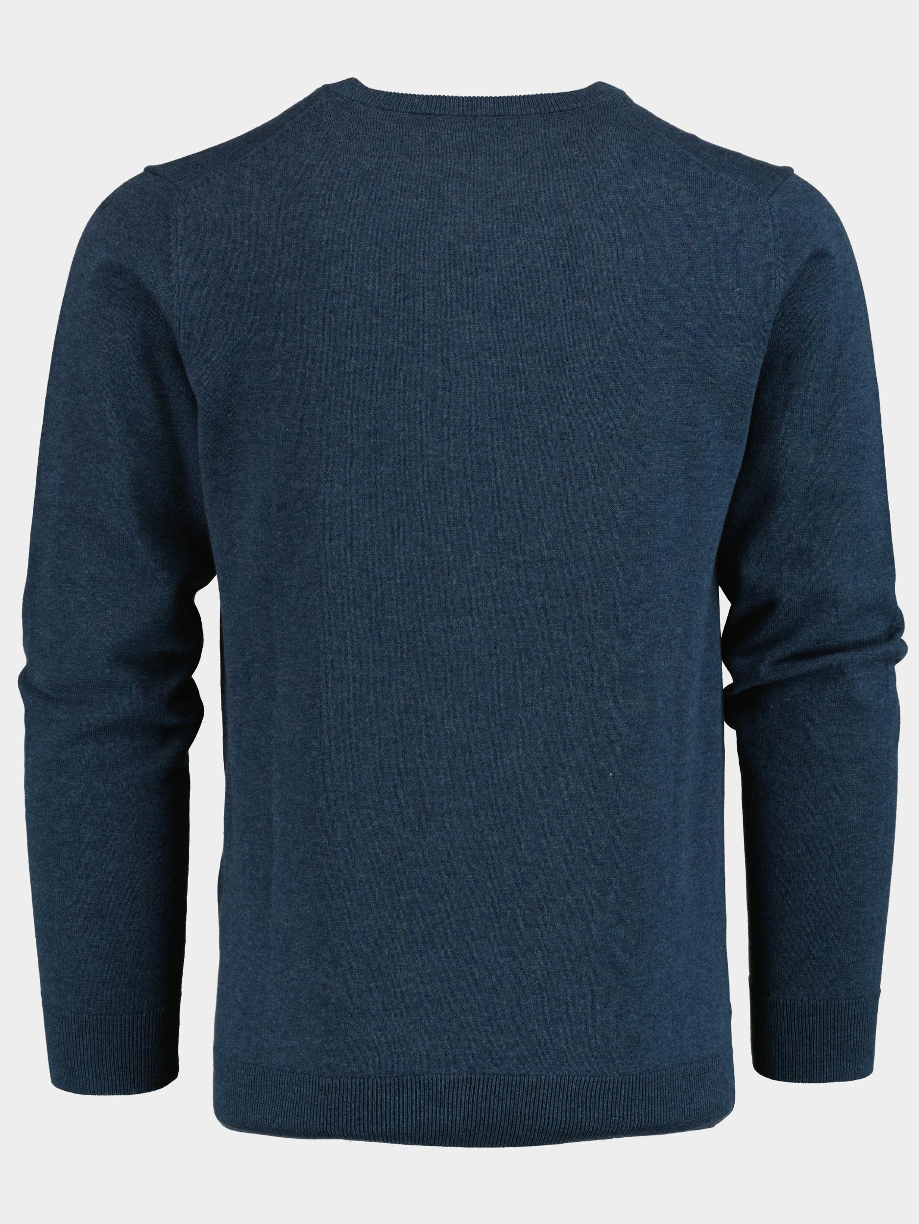 Gant Pullover Blauw Classic Cotton V-Neck 8030552/902