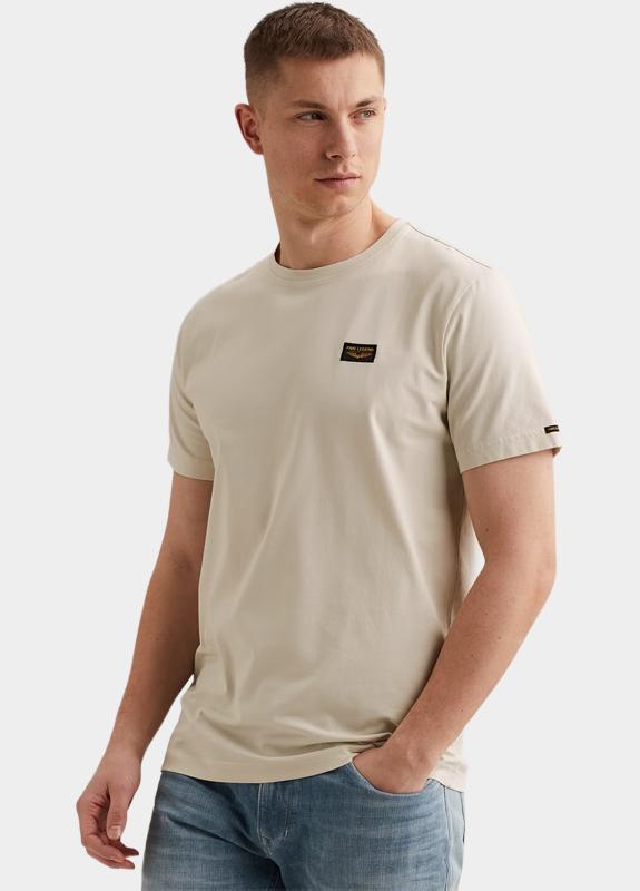 PME Legend T-shirt korte mouw Beige Short sleeve r-neck American PTSS2602599/7013