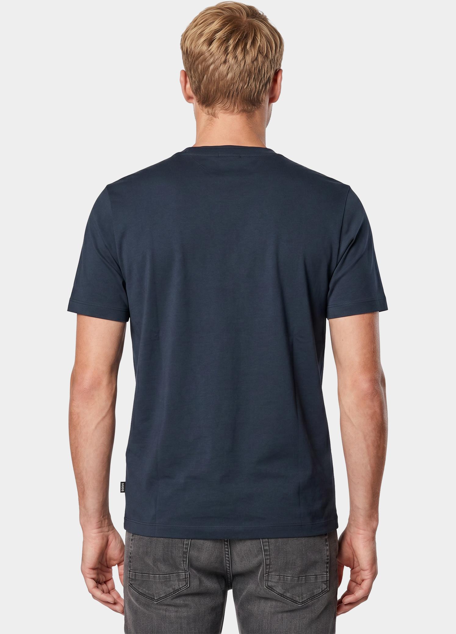 BOSS Black T-shirt heren Blauw C-Taut 01 10263030 02 50555844/468
