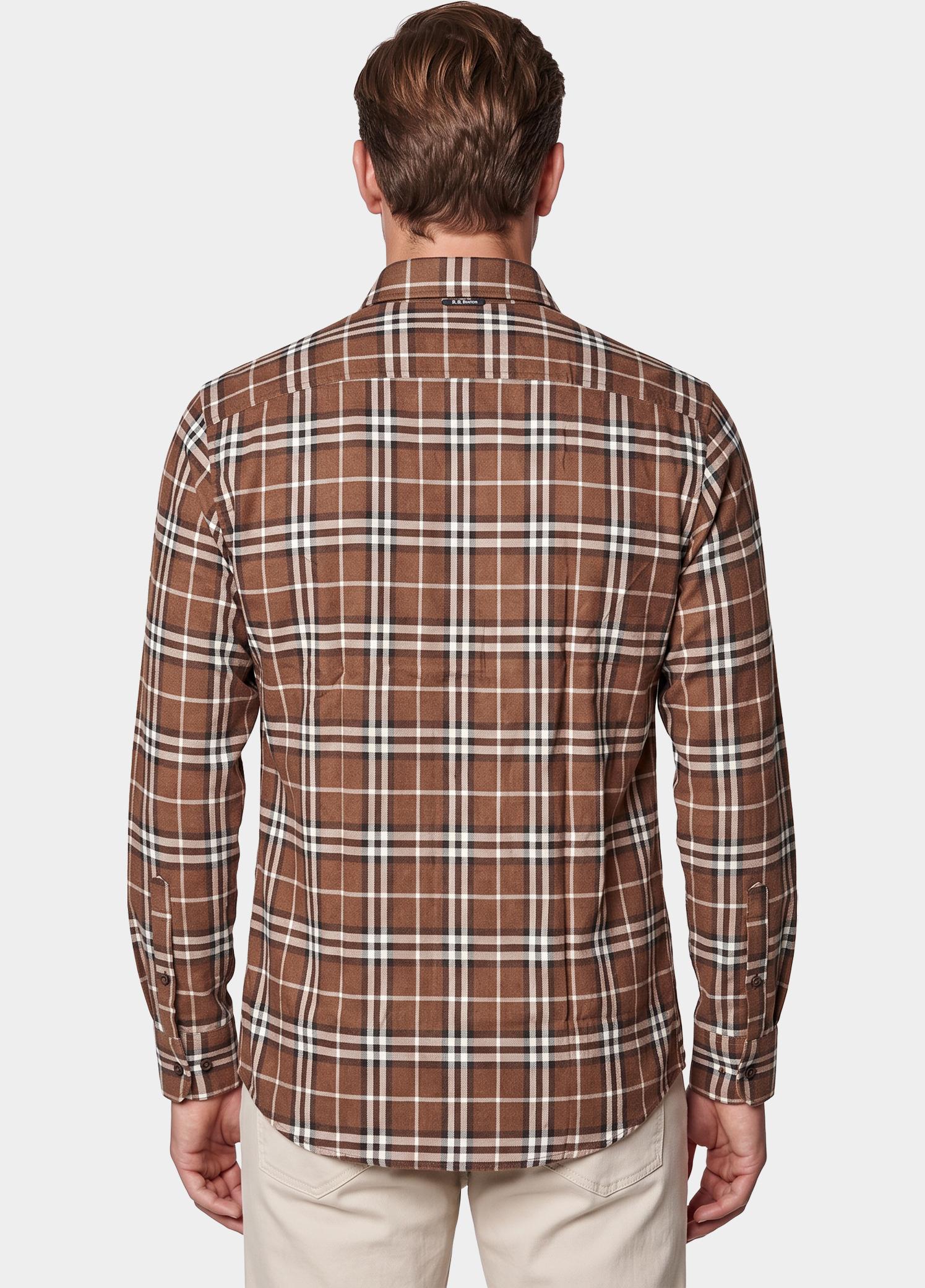 R.B. Boston Overhemd heren Rood Franklin 627670/85
