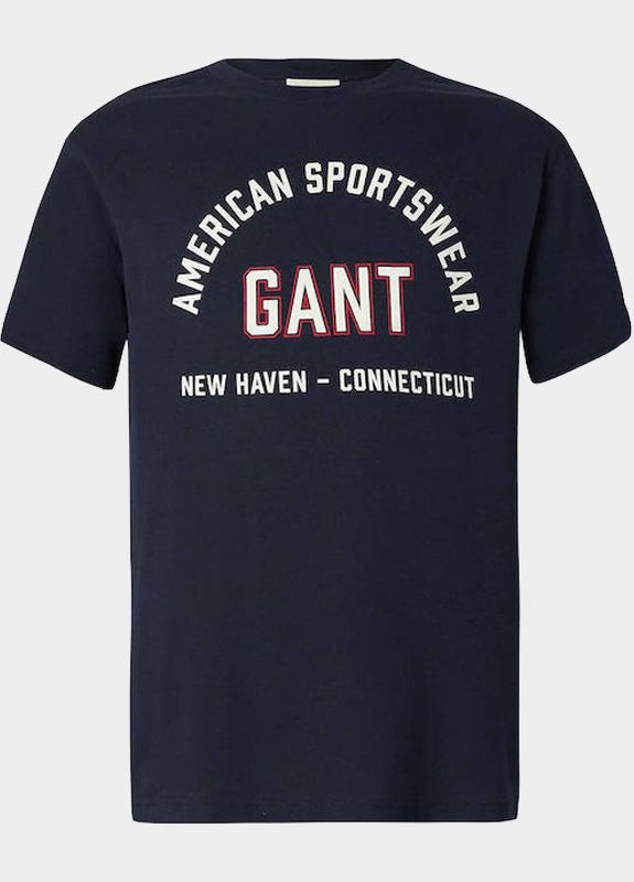 Gant T-shirt heren Blauw Printed Graphic T-Shirt 2003364/433