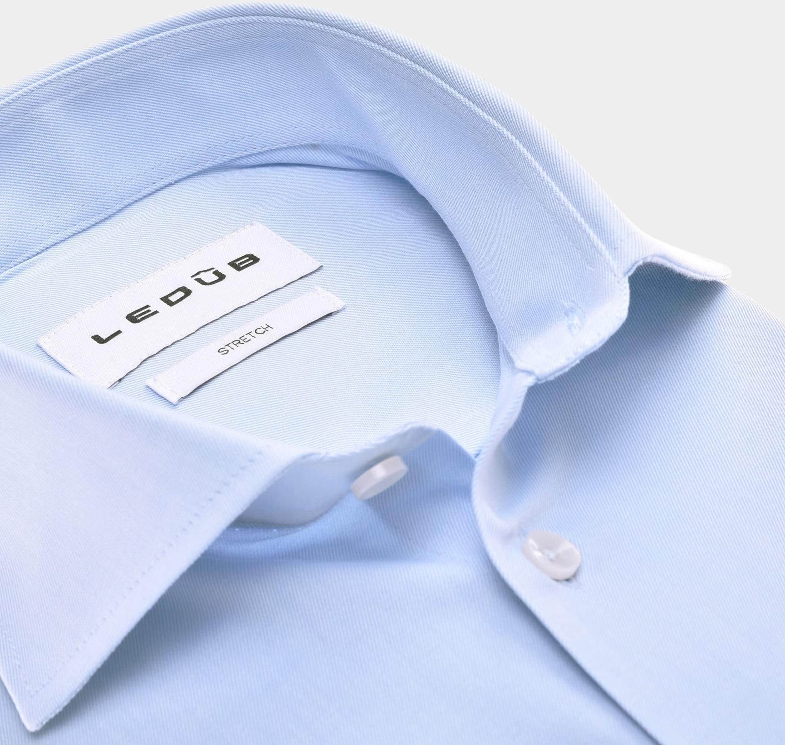 Ledub Business hemd lange mouw Blauw LE24304 MFN5 0323516/120-000-000