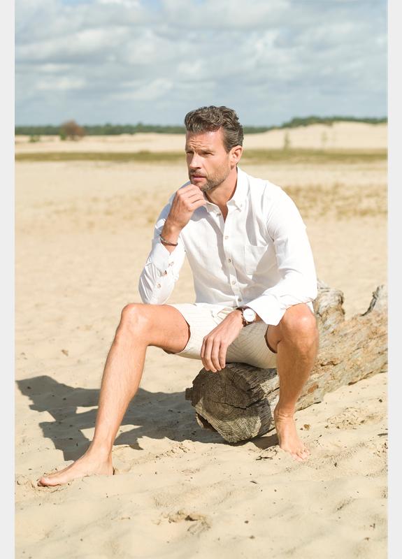 Ledub Business hemd lange mouw Wit  0143395/910-000-000