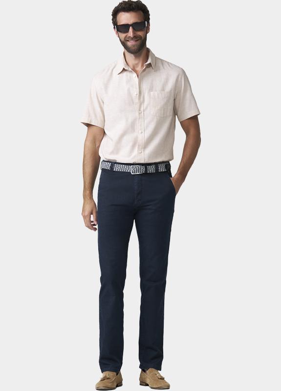 Meyer Chino Blauw BONN Art.1-4023 1021402300/19