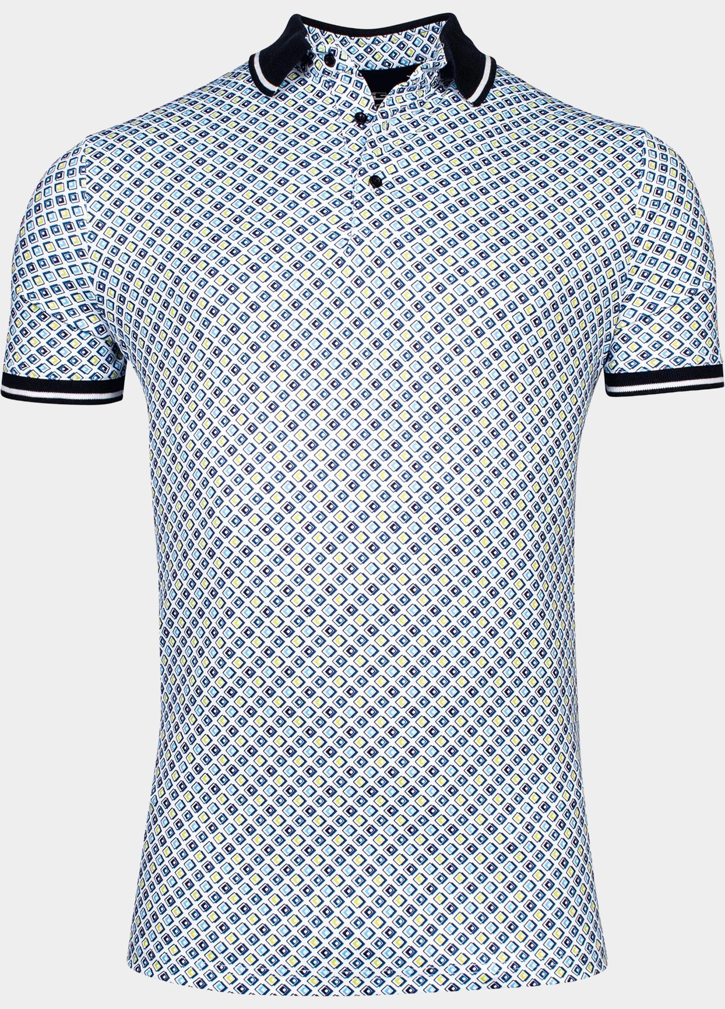 Giordano Polo heren Groen Fabio Poloshirt SS  Dynamic F 416595/70