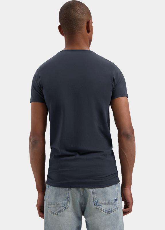 Dstrezzed T-shirt Blauw Bronson 2 Pack Round Neck Tee 707012/649