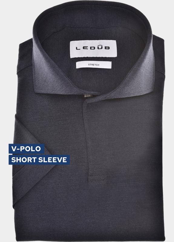 Ledub Polo korte mouw Blauw  0143460/190-000-000