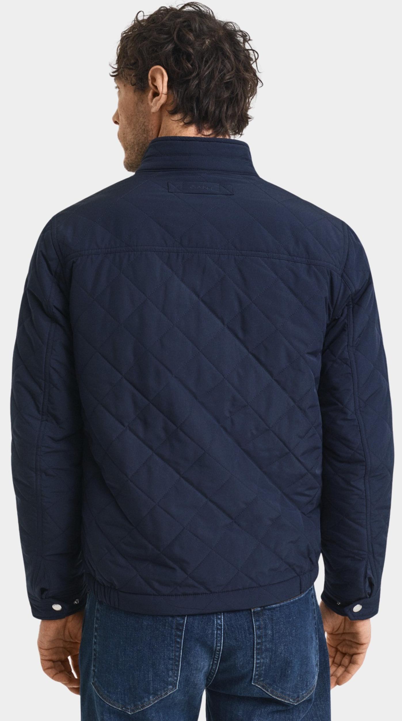 Gant Zomerjack Blauw quilted windcheater 7006340/433