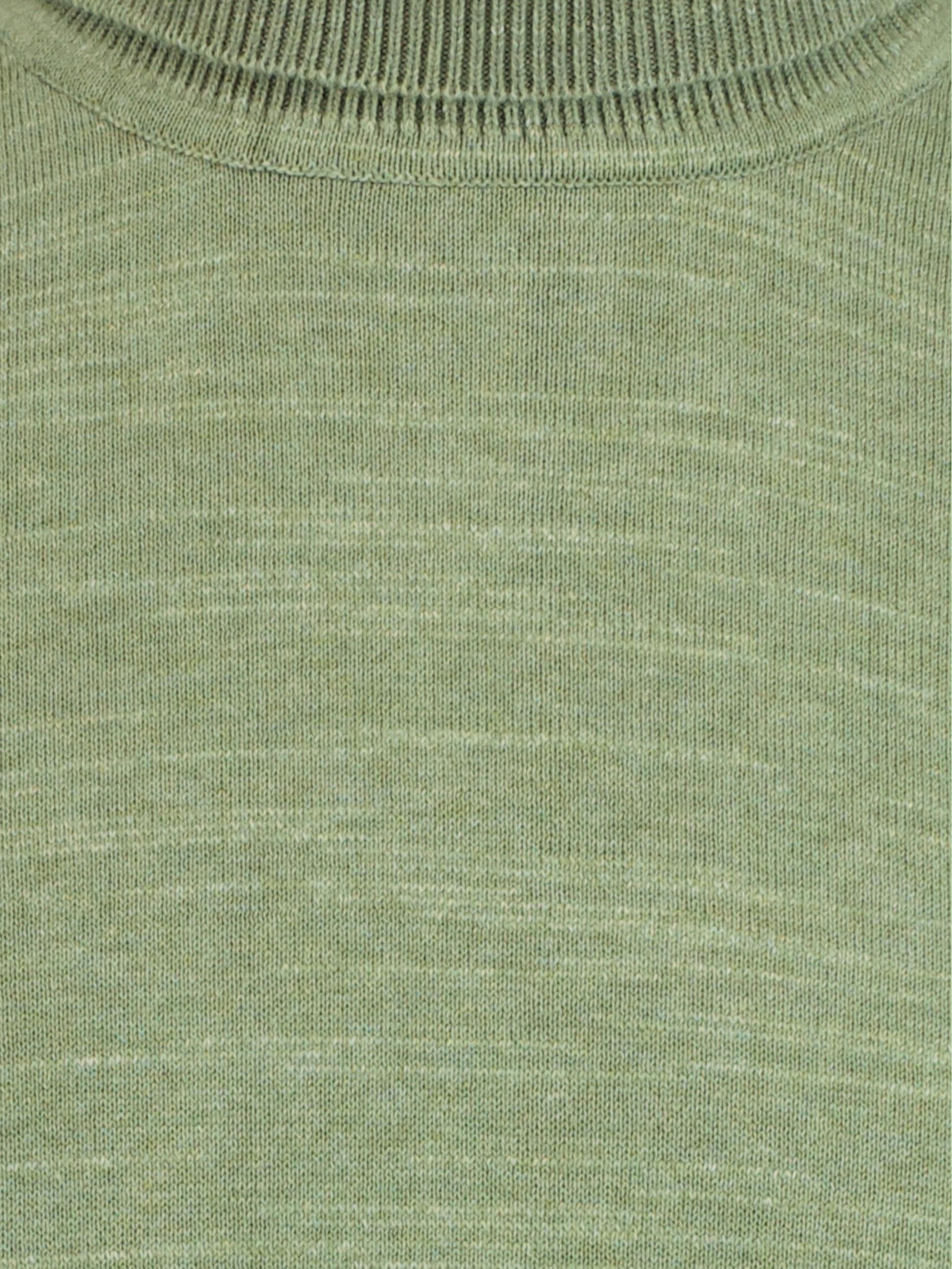 Cast Iron Coltrui Groen Turtleneck cotton heather pla CKW2209322/6135