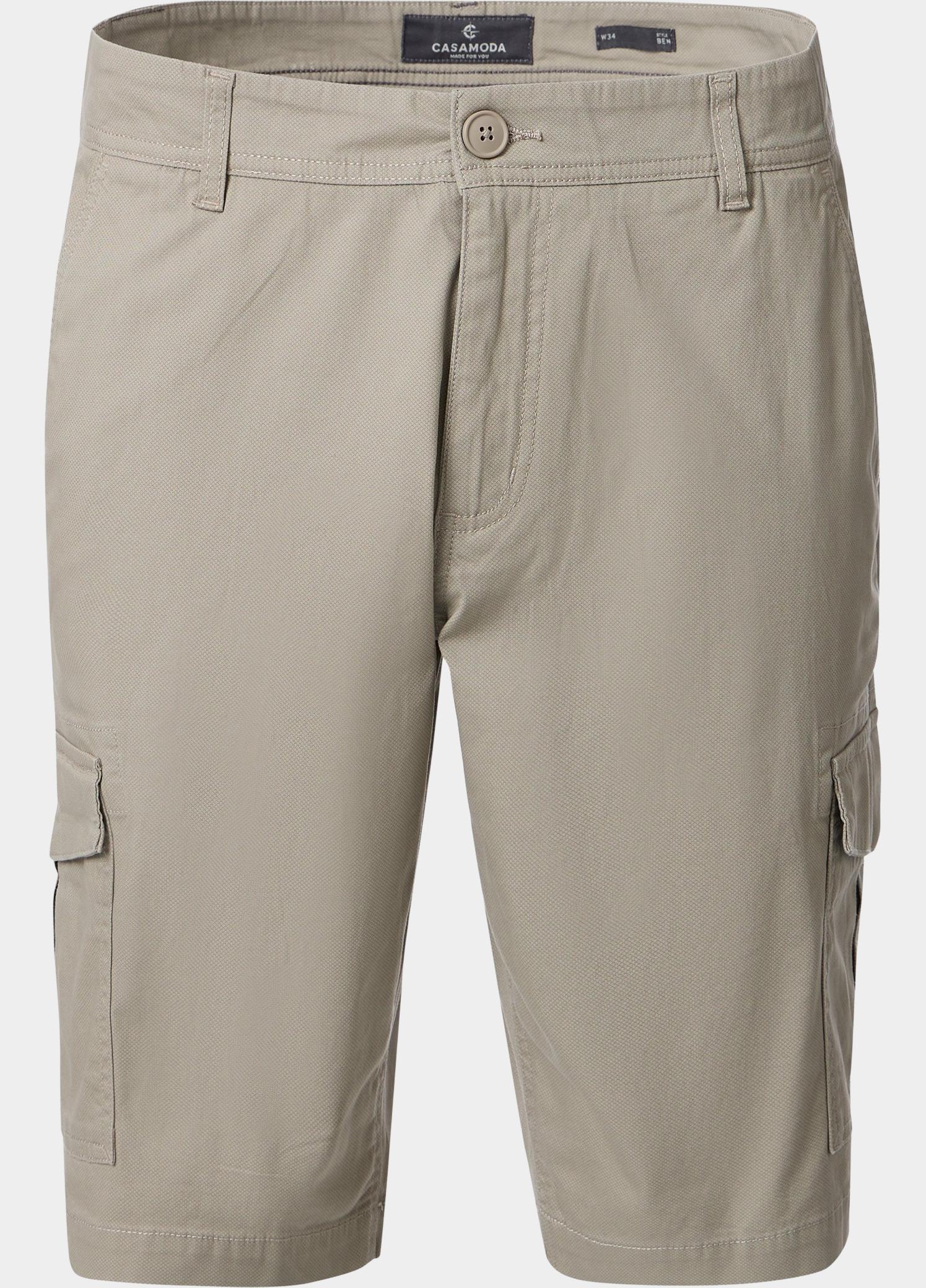 Casamoda Korte Broek heren Beige Cargo Bermuda 126530061/659