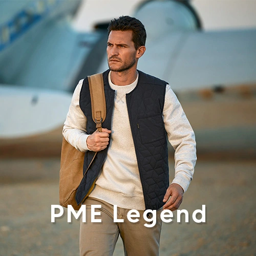 ME Legend heren gewatteerd bodywarmer in donkerblauw — bekijk de collectie