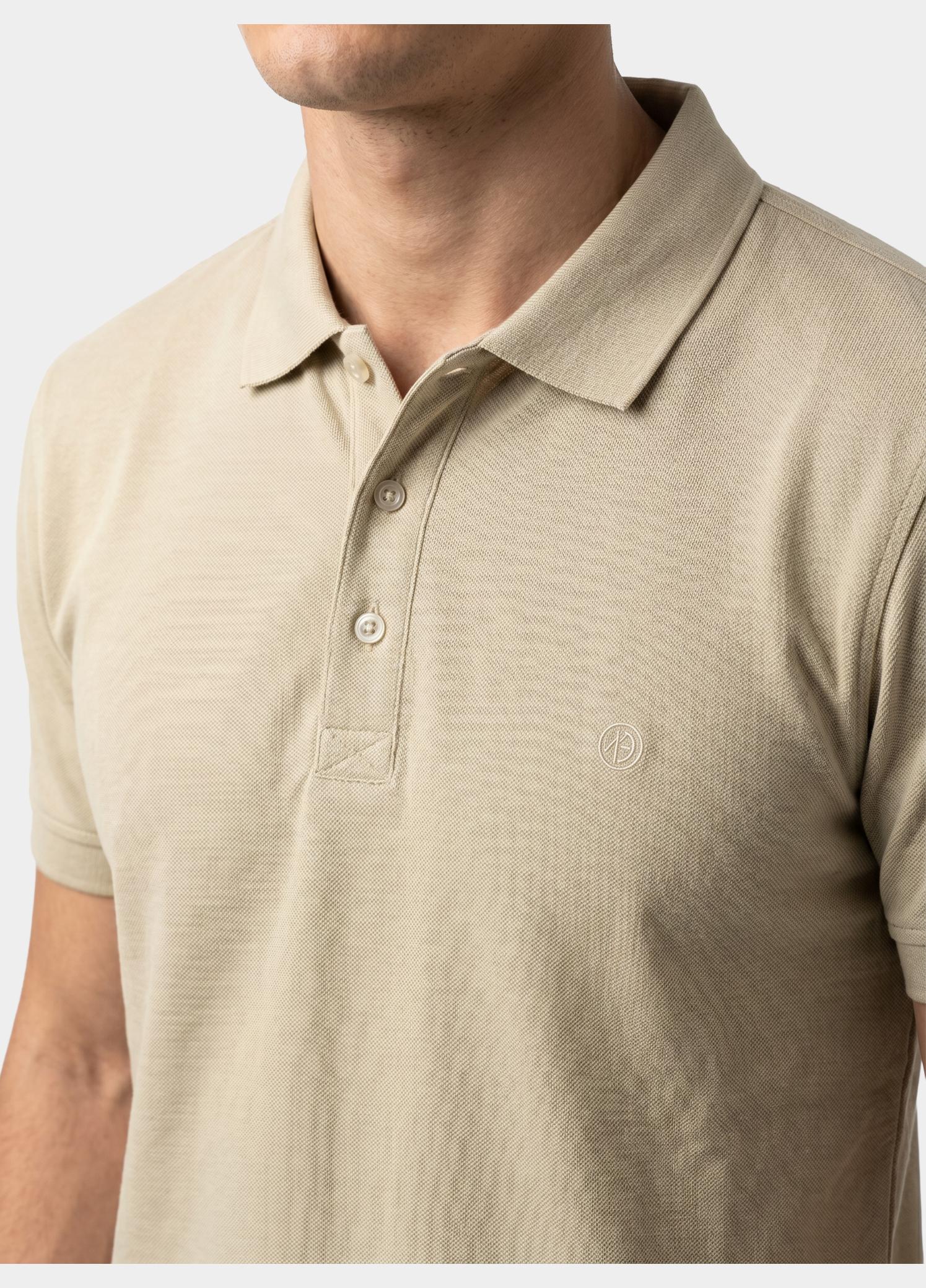 Bos Polo heren Beige New-Lobra F0001371.8565/1020
