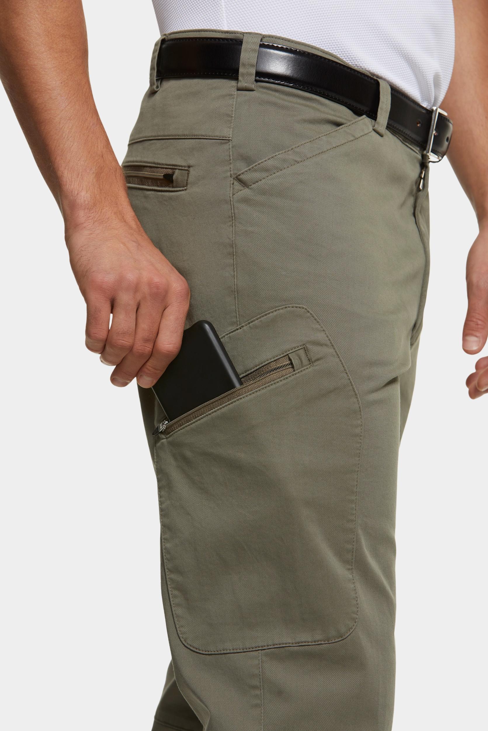 Meyer Katoenen Broek Groen KERRY Art.9-3001 2629300100/26