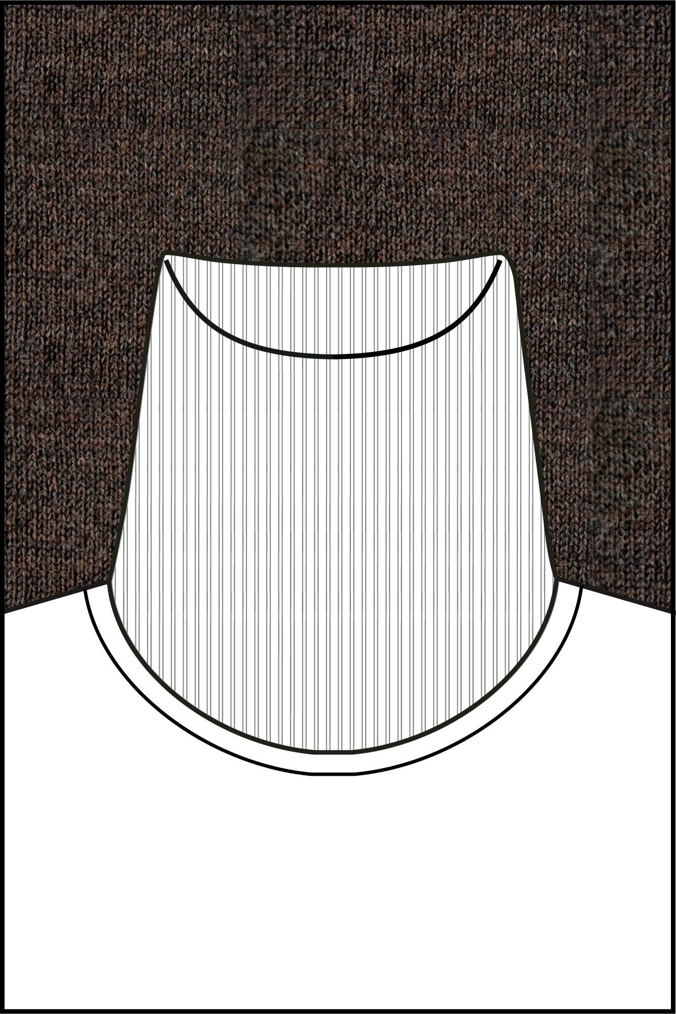 Baileys Coltrui Bruin High Neck Pullover  14gg sing 520069/80