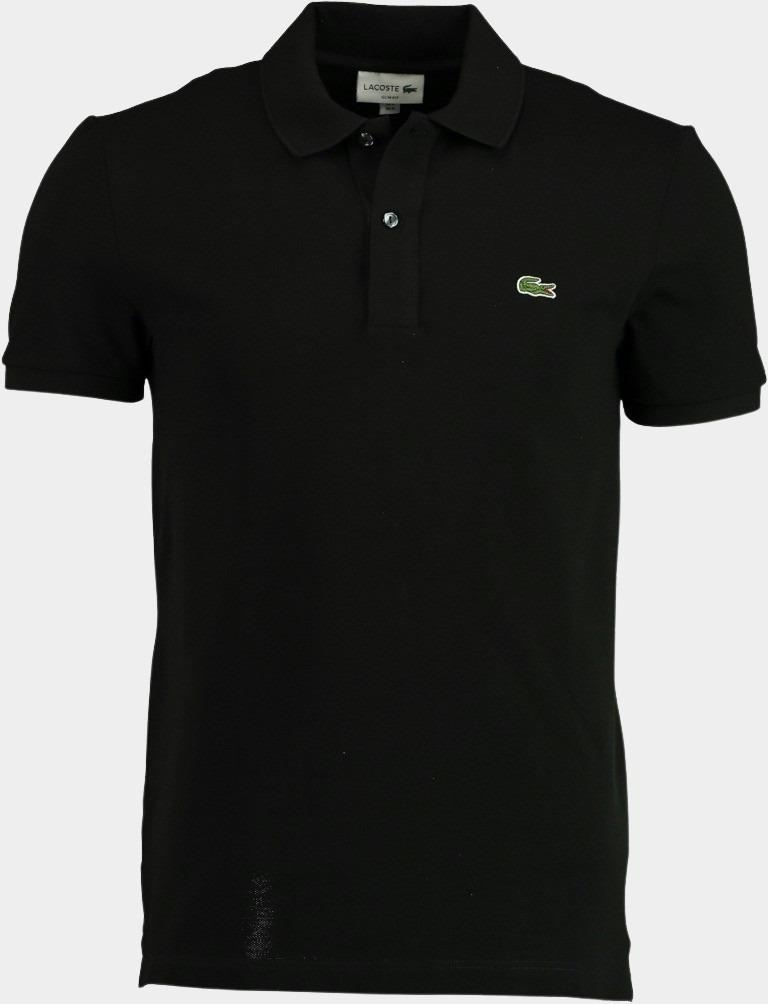 Lacoste Polo korte mouw Zwart slim fit PH4012/031