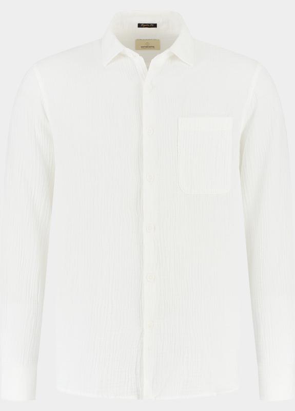 Dstrezzed Overhemd heren Wit Axton Shirt 303816-SS26/100