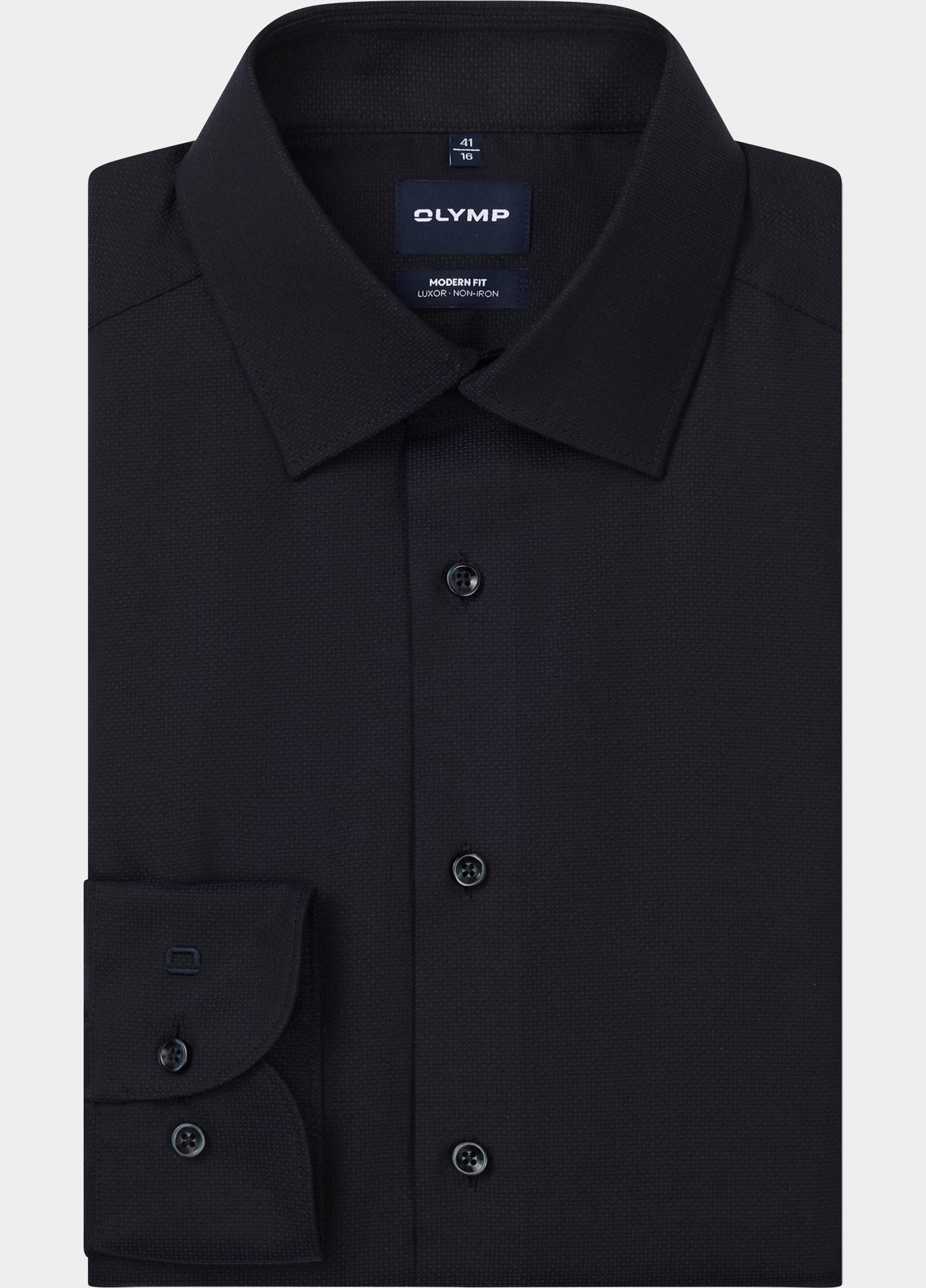 Olymp Zakelijk overhemd heren Blauw Luxor mf D.2107 o.T. 130424/18