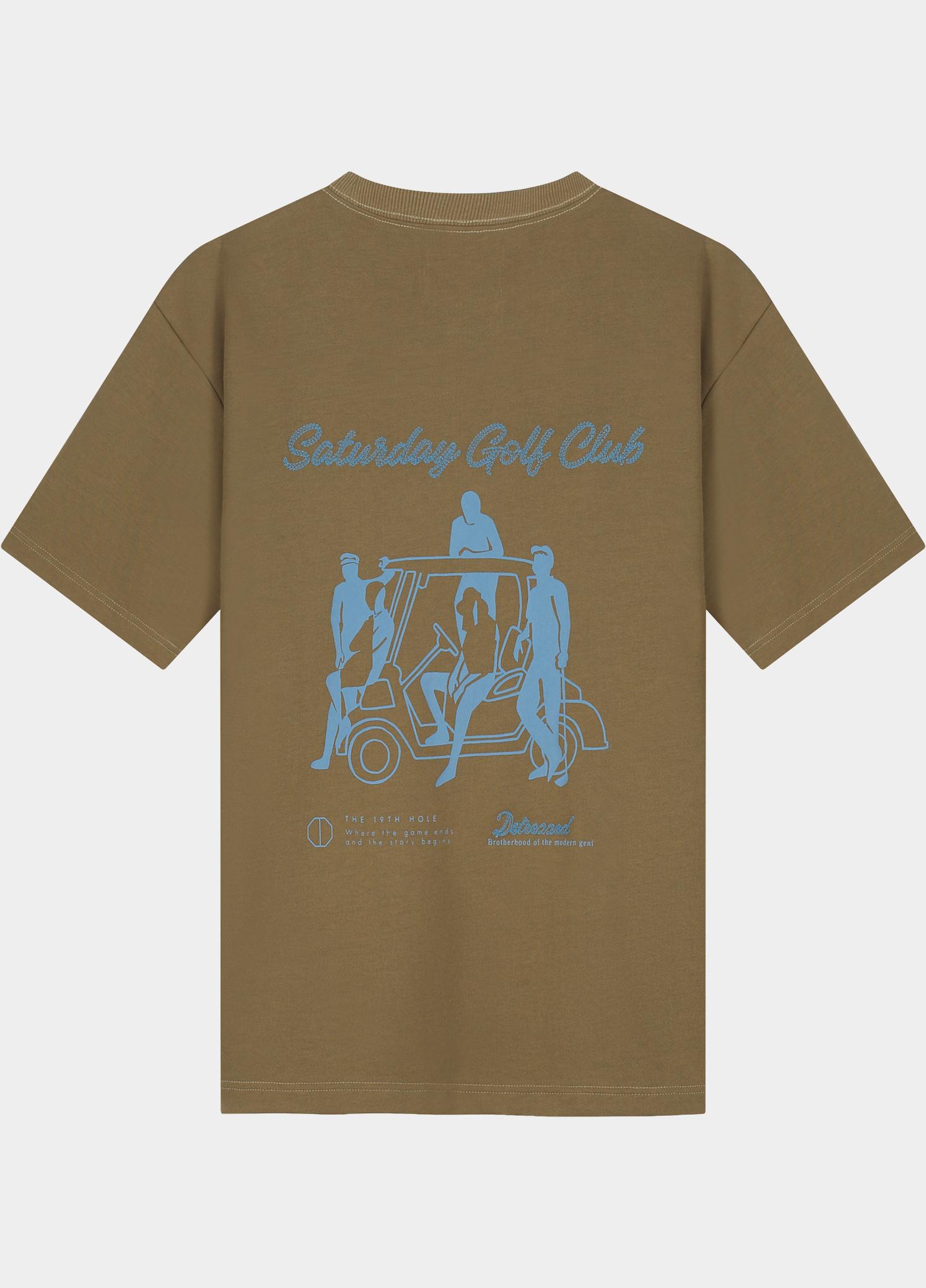 Dstrezzed T-shirt heren Grijs Kole Artwork Tee 203558/836